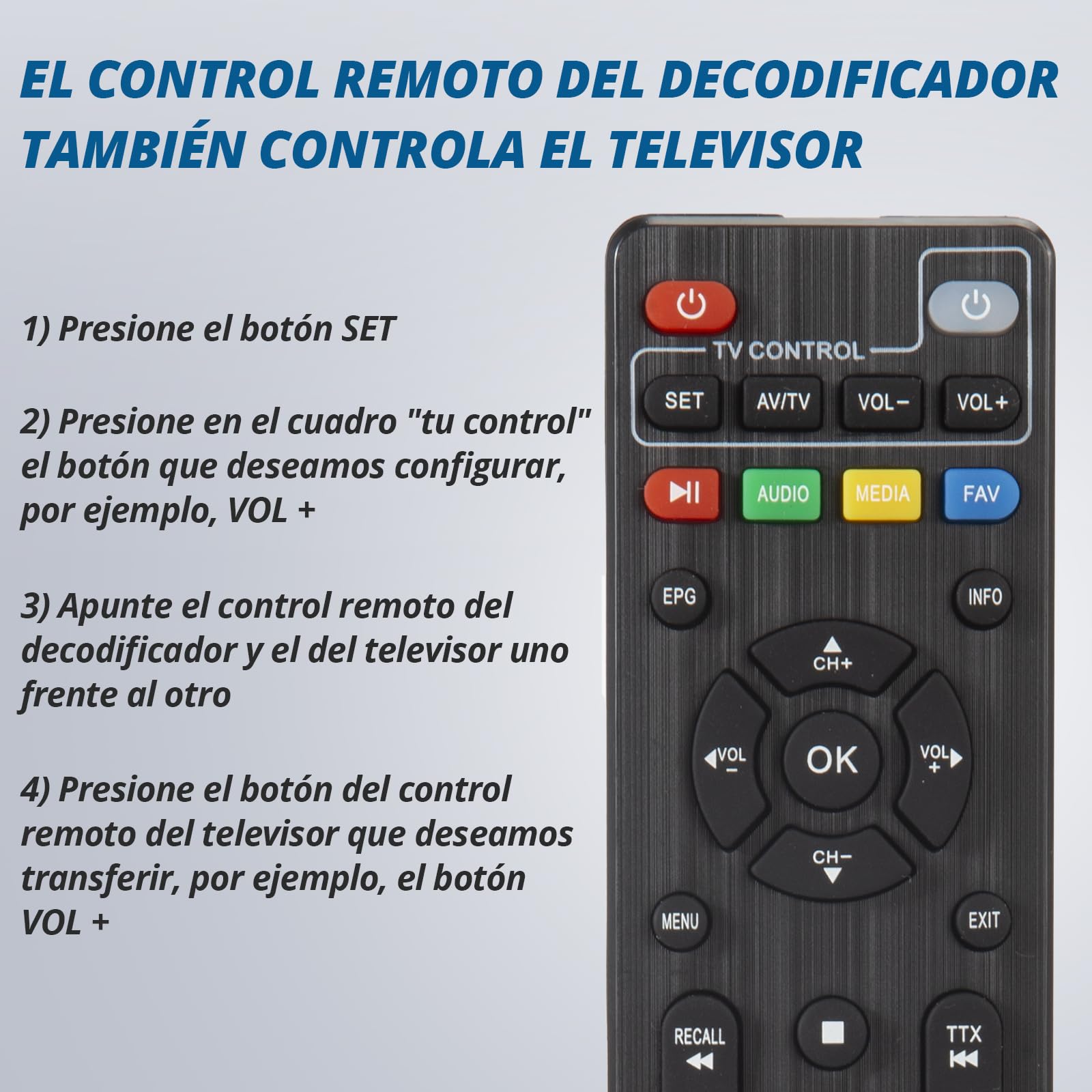 Decodificador TDT HD,Sintonizador TDT HD,Descodificador Digital para TV 2024,Decodificador DVB-T2,HD 1080P H265 HEVC Principal 10 bit,Soporta ETHERNET/USB WiFi/Proyector/PVR/Funciones Multimedia