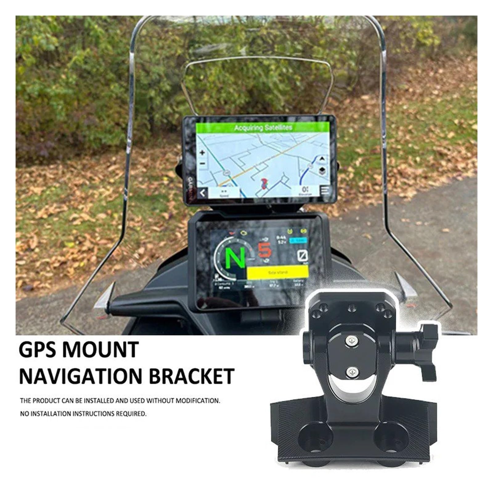 Support Moto GPS pour 790ADV pour 890ADV 790 890 pour ADV Enregistreur De Conduite Moto GPS Téléphone Navigation Support Support Barre Navigation
