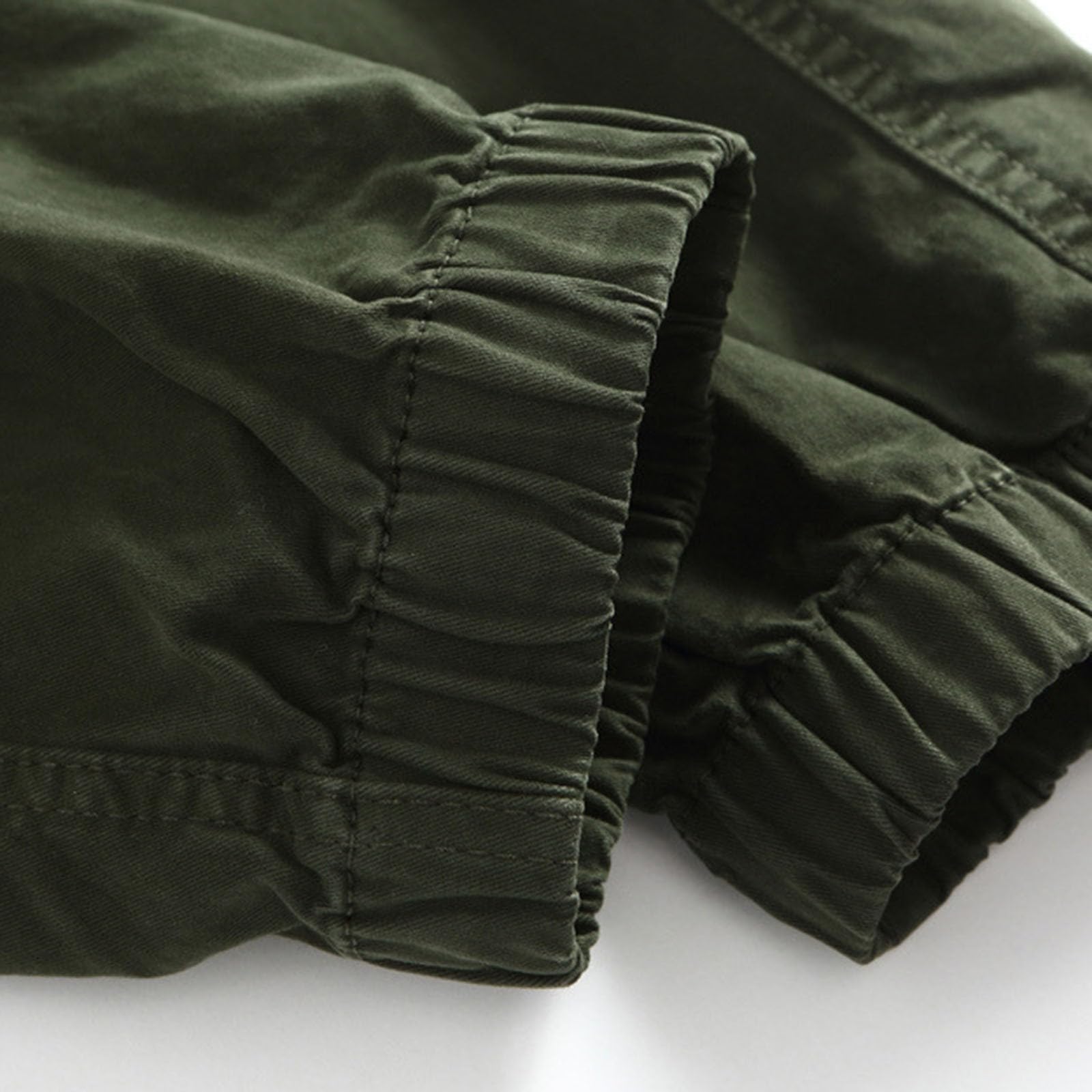 Cargohose für Herren, Stretch, entspannte Passform, Wanderhose | Arbeitshose mit Kordelzug an der Taille und mehreren Reißverschlusstaschen, feuchtigkeitsableitend, Baggy-Jogginghose, lässig