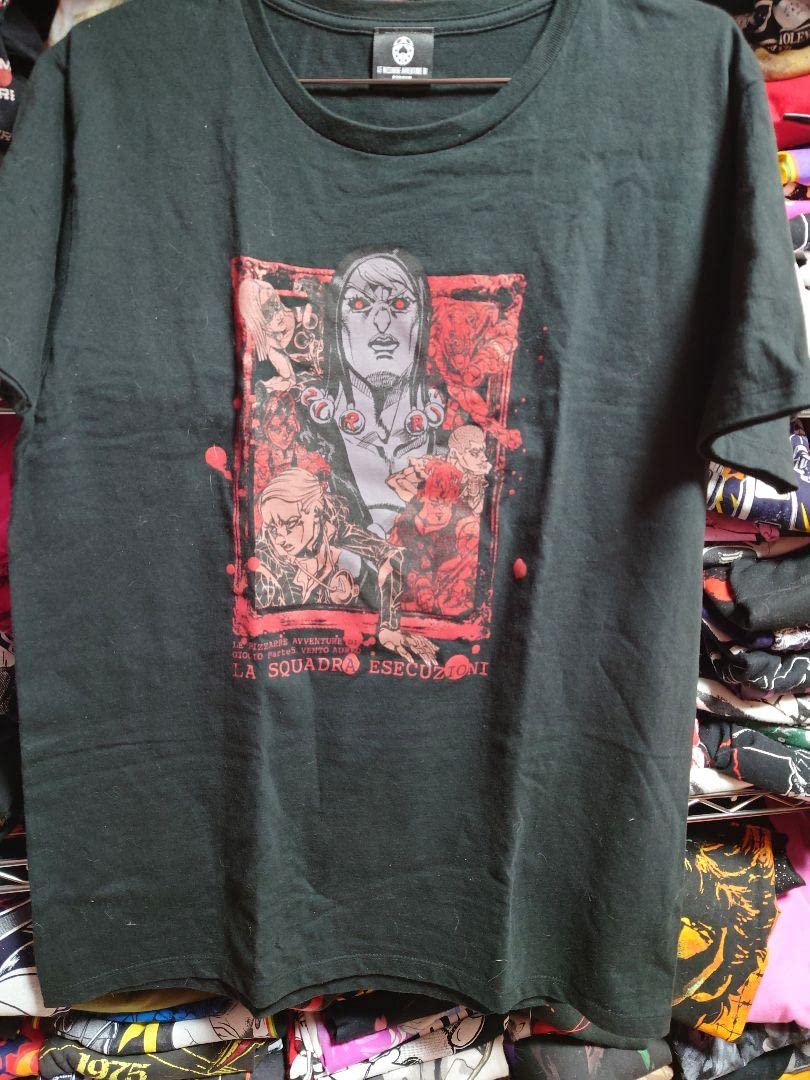 ジョジョの奇妙な冒険 5部 Tシャツ ウルトラジャンプ Lサイズ 暗殺チーム Amazon.co.jp: ジョジョの奇妙な冒険 第5部 黄金の風 暗殺チーム