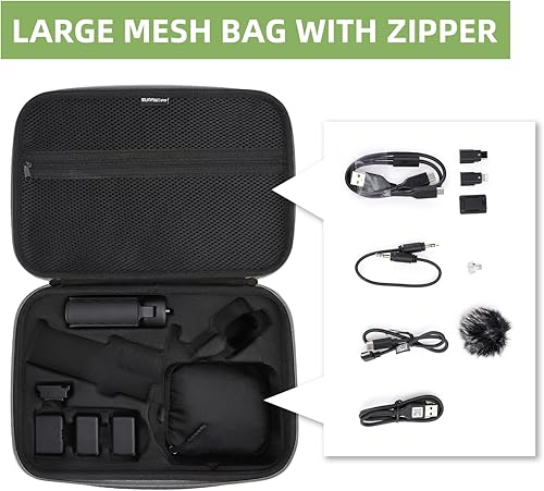 Miniatura 2 de Anbee Ronin RS 3 Mini estuche de transporte, bolsa de hombro portátil, caja rígida de viaje compatible con DJI Ronin RS3 Mini estabilizador de