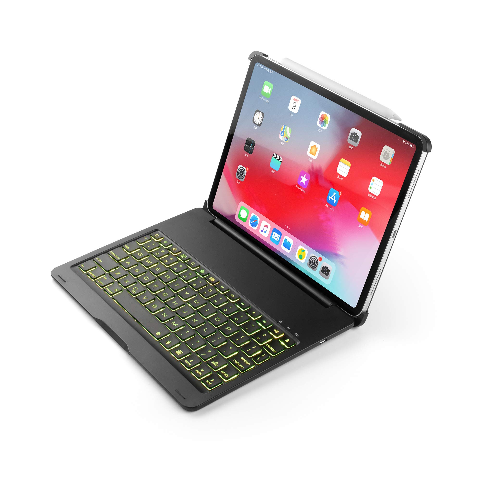 Amazon.co.jp: PCATEC iPad Pro 11 Keyboard Case / Keyboard Cover, 7