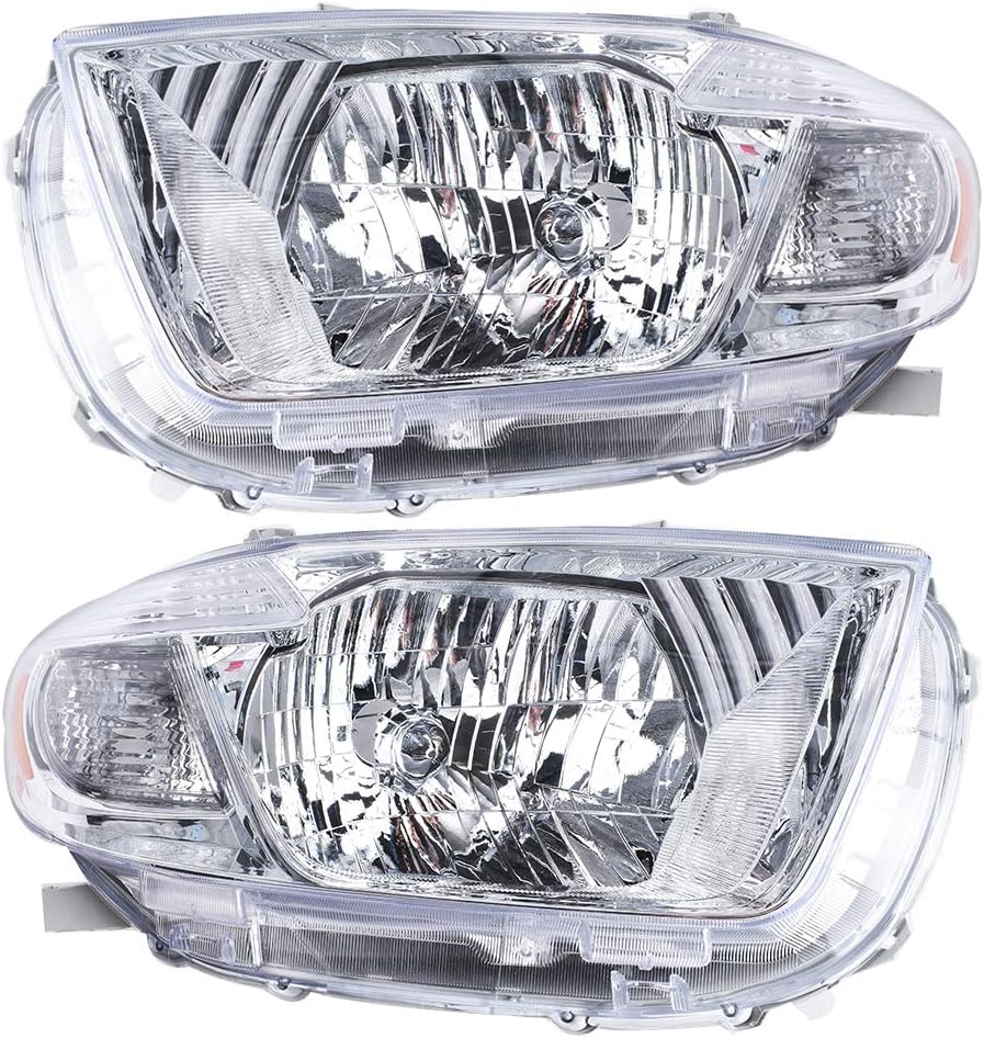 🔥 LABLT Headlight Replacement Headlamp Pair Fit for Toyota Highlander 2008-2010
