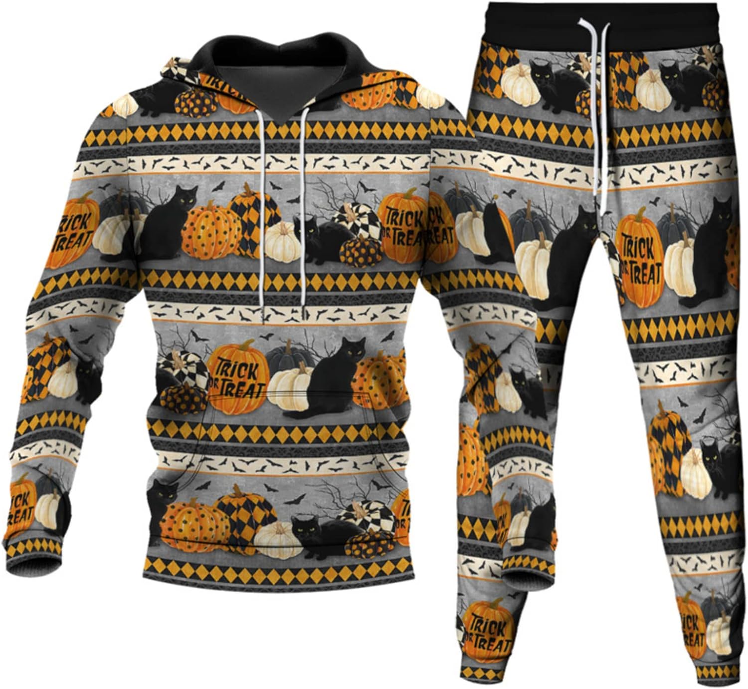 Probleem Opgelost trainingspak heren joggingpak Halloween bloedig 2