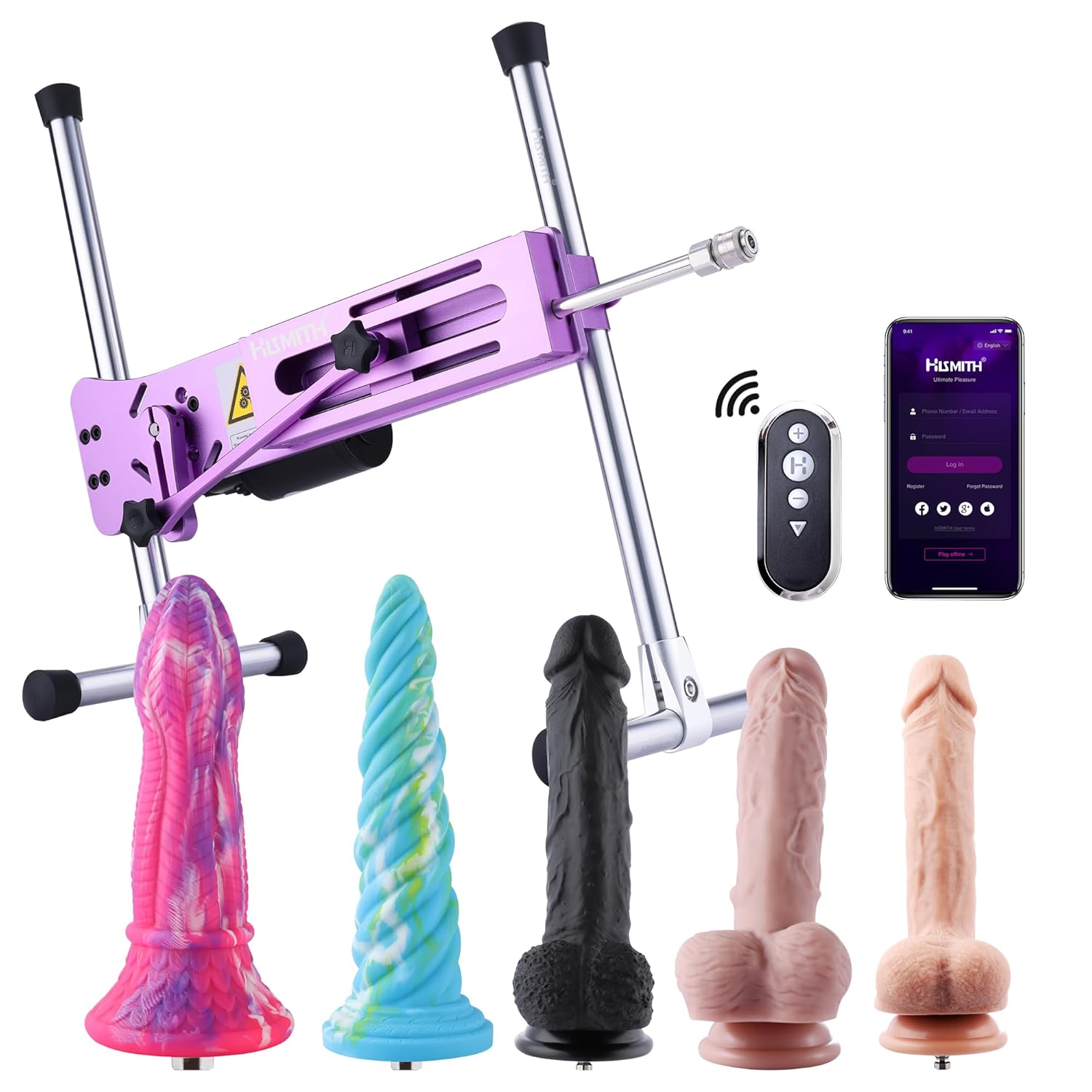 Hismith 100W Premium Sex Machine 3 0 Pro APP Controlled Sex Machine with KlicLok System Love Machine Wommen