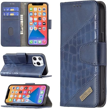 Capa traseira para iPhone 13 Pro multifuncional carteira de couro para celular  capa de couro sintético cor sólida premium, suporte para cartão de crédito  capa protetora | Amazon.com.br