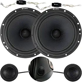 Kit Duas Vias Diamond 6 Pol 160W + Crossover Leson - 2LSK2D106
