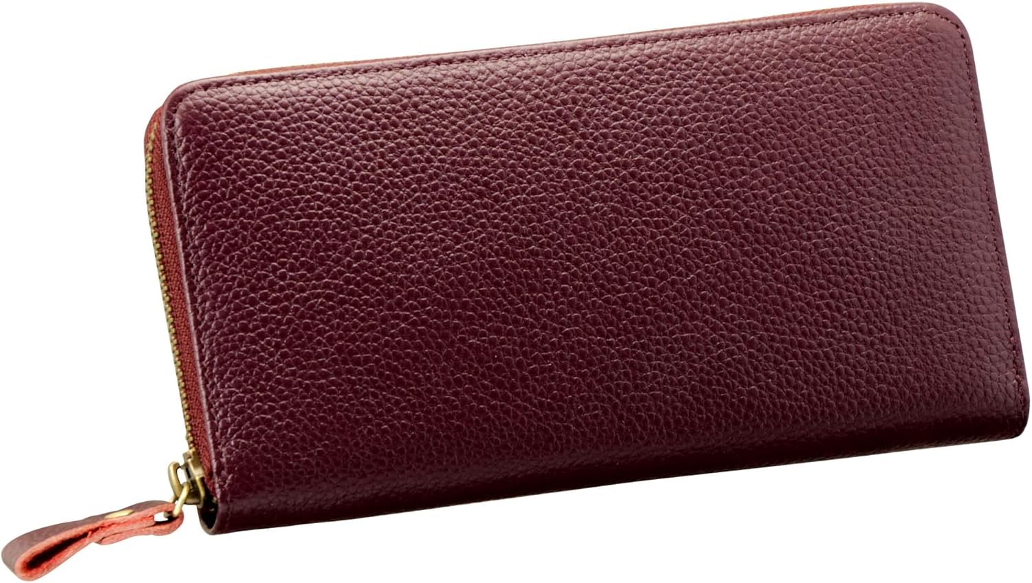 [豊岡工房] 牛革 コインが分けられる長財布 パープル 3774-13