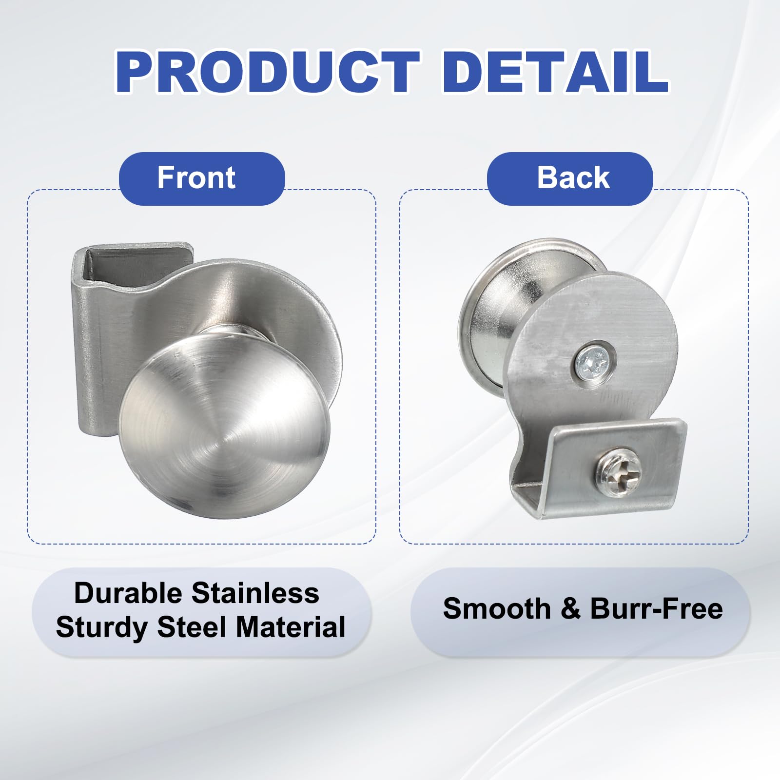 PATIKIL 1-1/8" Glass Door Pull Handle - Image 3