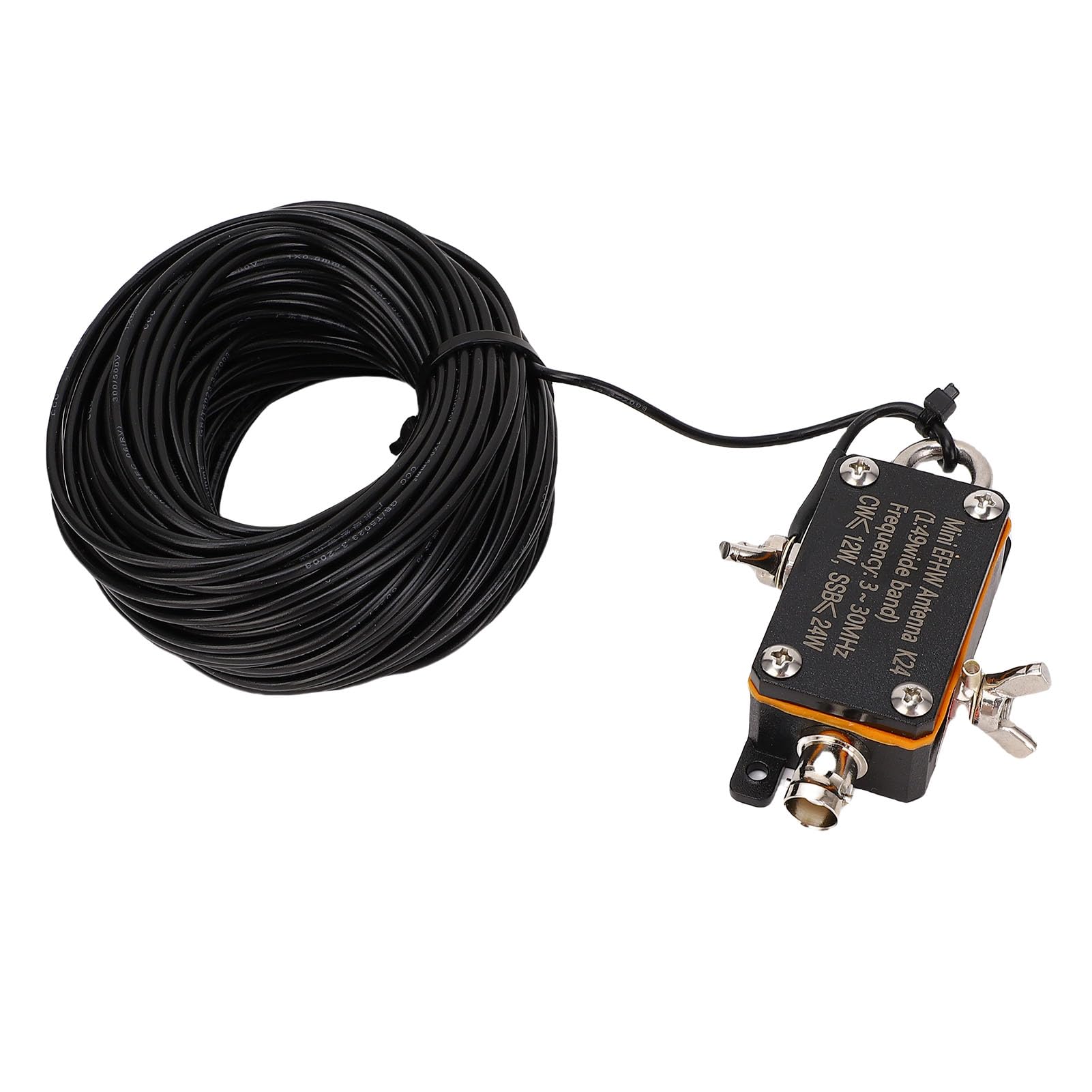 Generic Antenas Portátiles de Corta con Diseño Compacto para Comunicación de Radioaficionados 3-30MHz Aleación de Aluminio 1 Unidad