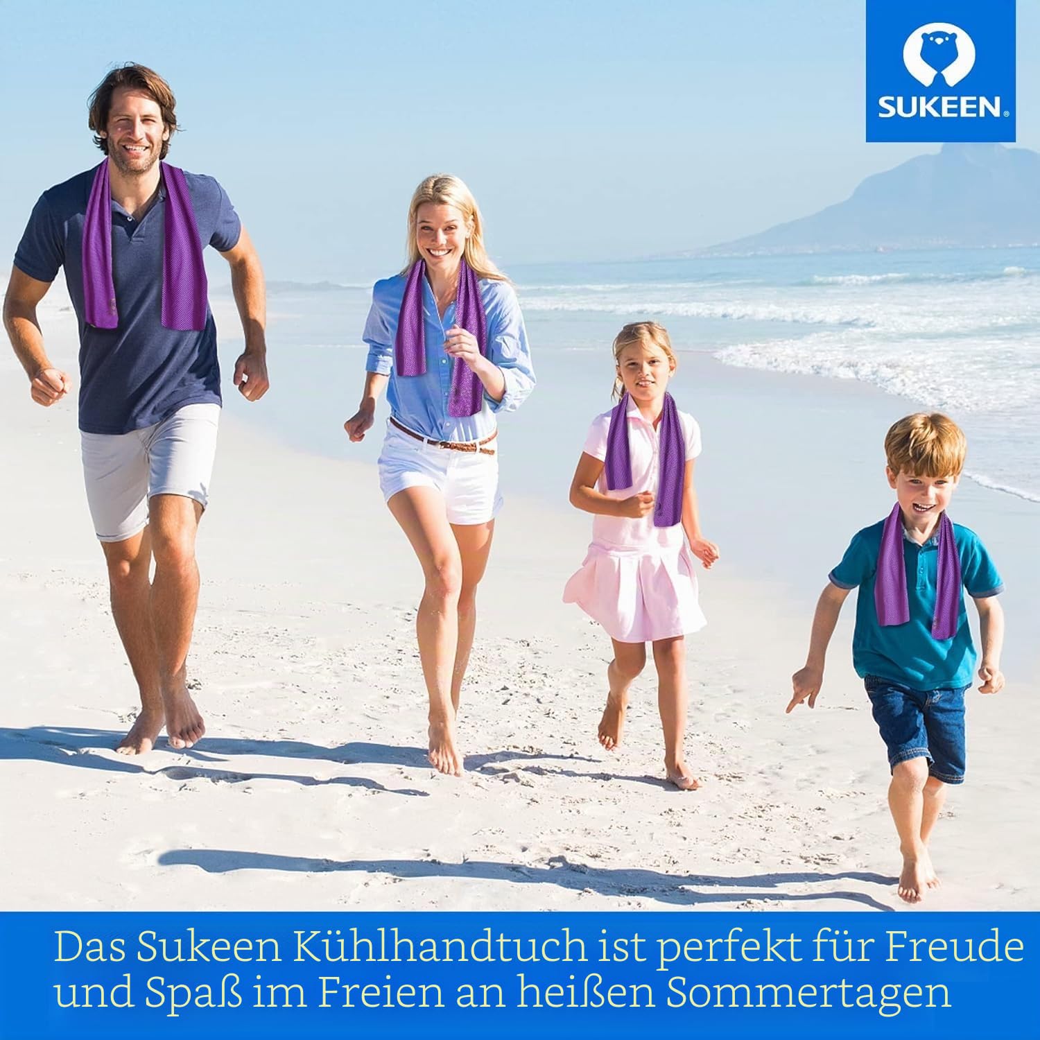 Kühltuch Set, kühlendes Handtuch Kühltücher Hals, Handtuch kühlend, Cooling Towel, Kühltücher Sport, Kühlendes Tuch, Eishandtücher für Wandern, Laufen, Tennis, Reisen,