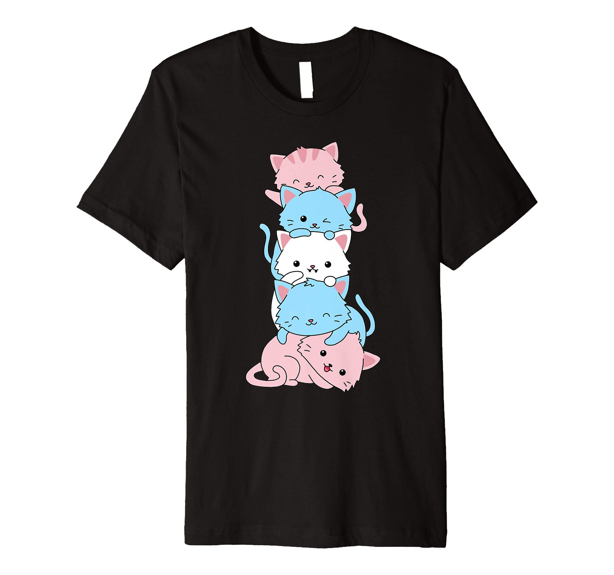 Buy Cute Kawaii Cat Shirt Yami Kawaii Anime transgender Pride Premium T