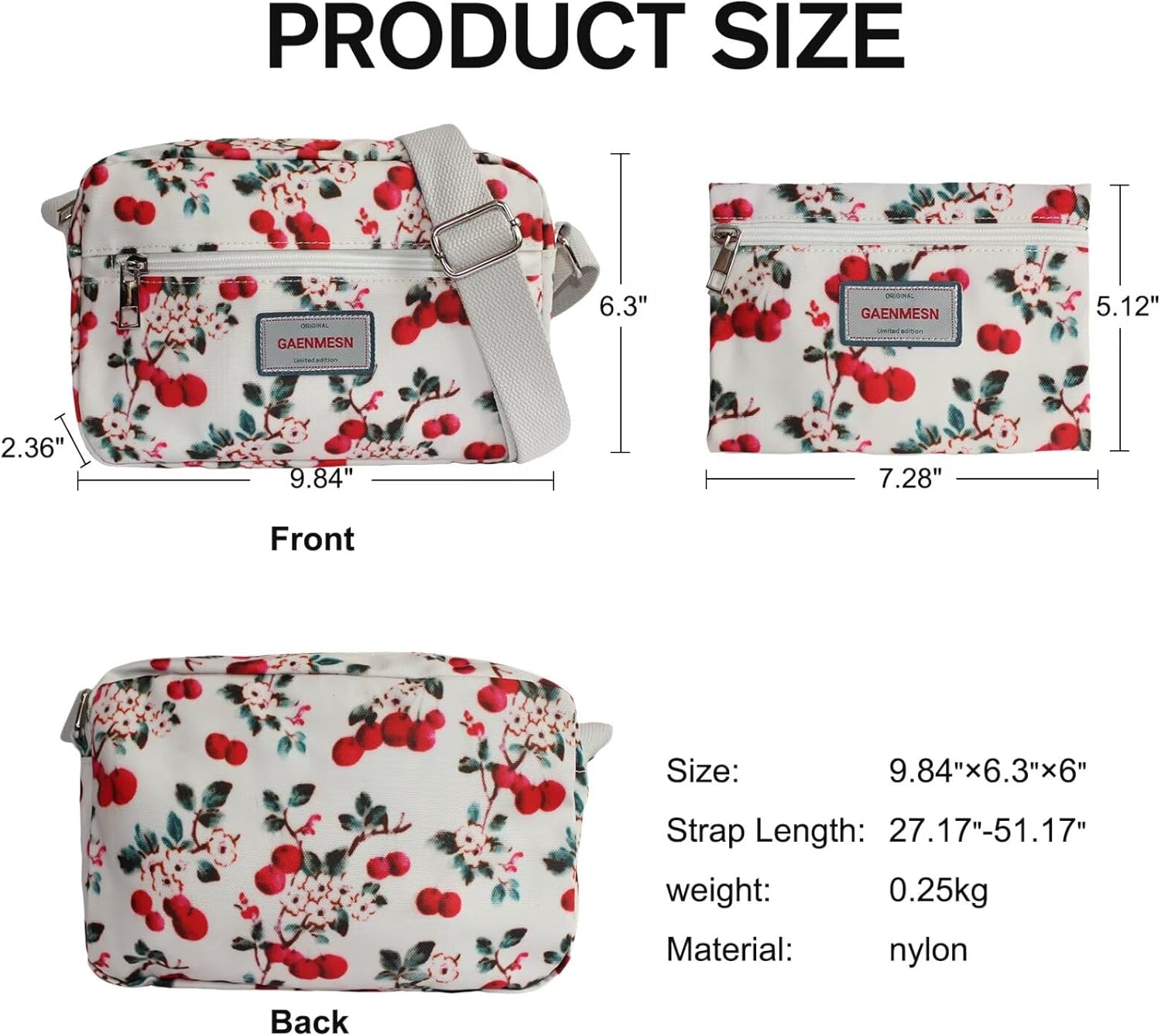 Cross body Bags for Women Lightweight Mini Crossbody Bags Everyday Bag Small Purses Travel Shoulder Bag Ladies Handbags - Image 4