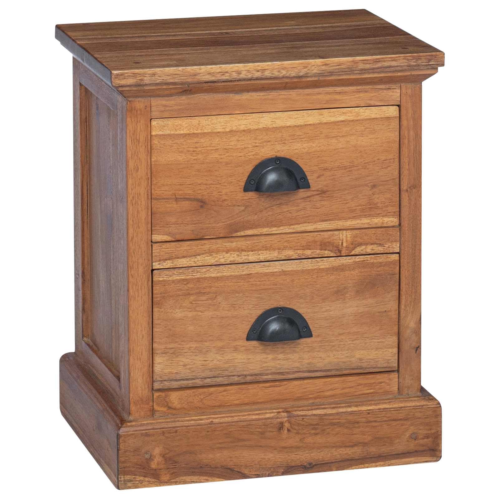 Table de nuit vintage en teck pour ranger et sublimer la chambre