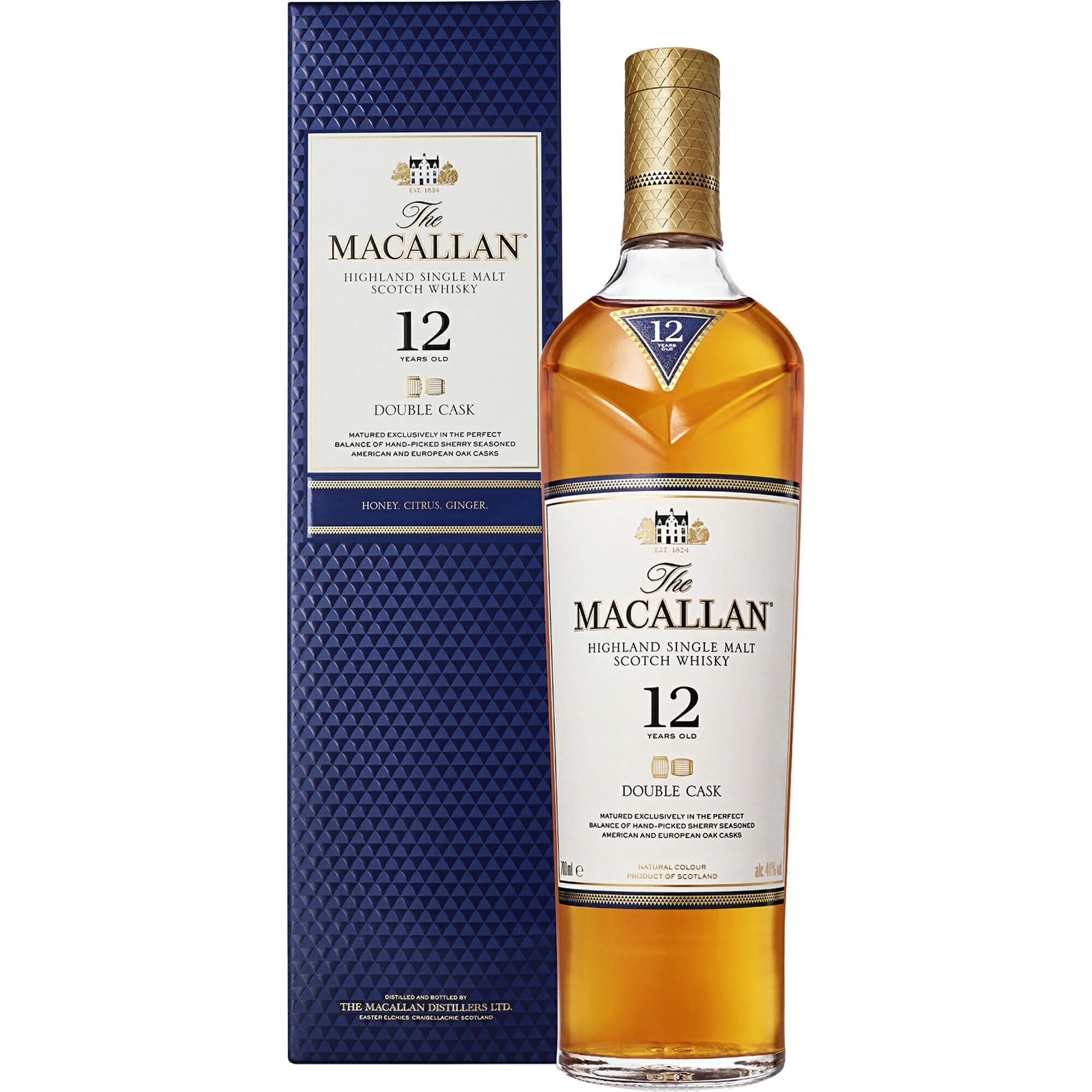 ザ・マッカラン 12年 ダブルカスク 正規品 40度 700ml Amazon.co.jp: 正規品 ザ・マッカラン ダブルカスク 12年 40度 700ml 1