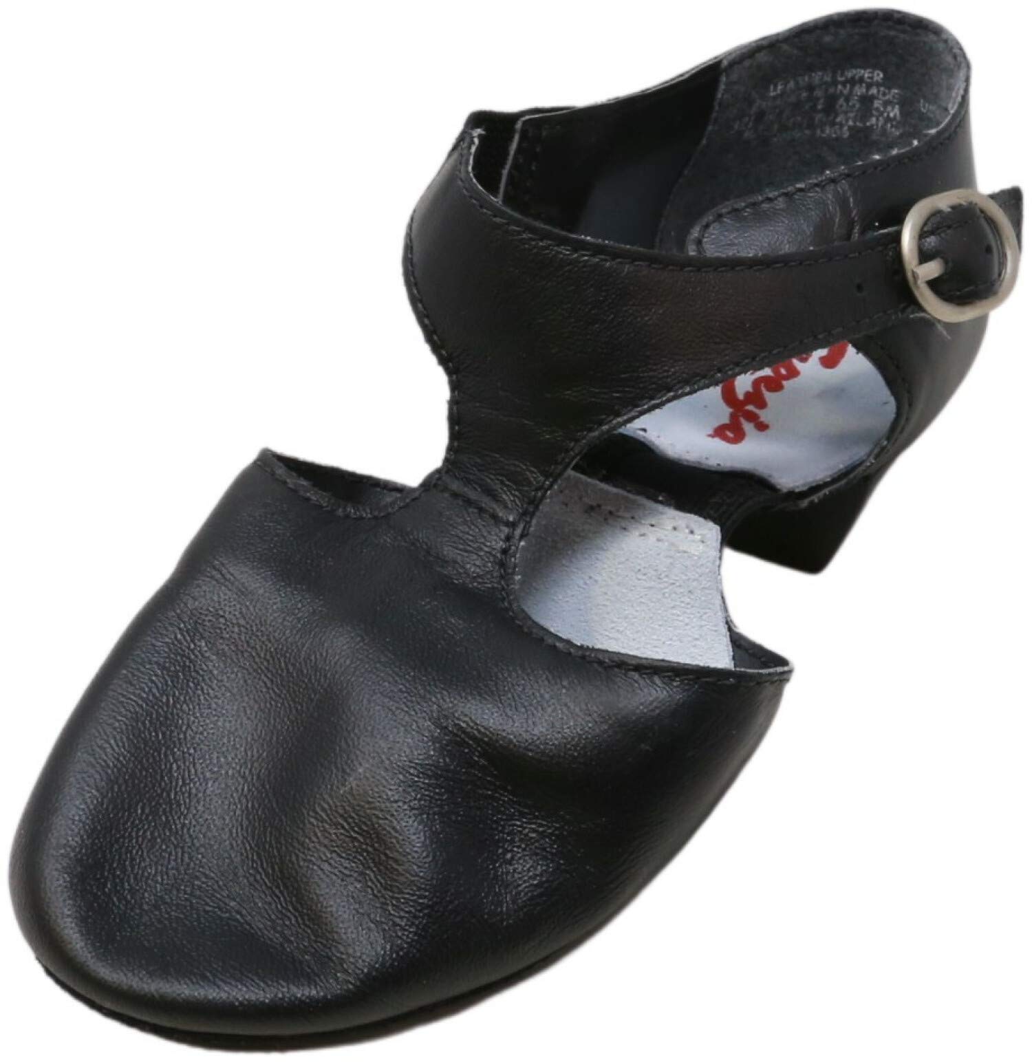 Bloch womens Elastospllit Grecian Dance Shoe, Black, 7.5 US