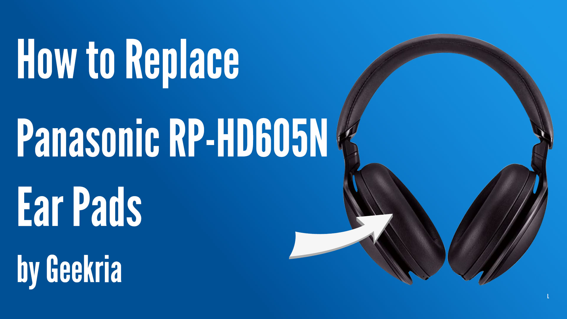 Amazon.com: Geekria Replacement Ear Pads for Panasonic RP-HD600N