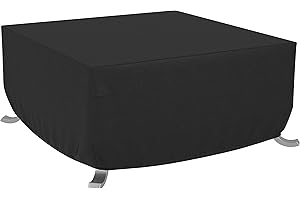 Amazon Basics 44-Inch Square Outdoor Patio Fire Pit or Table Cover: A...