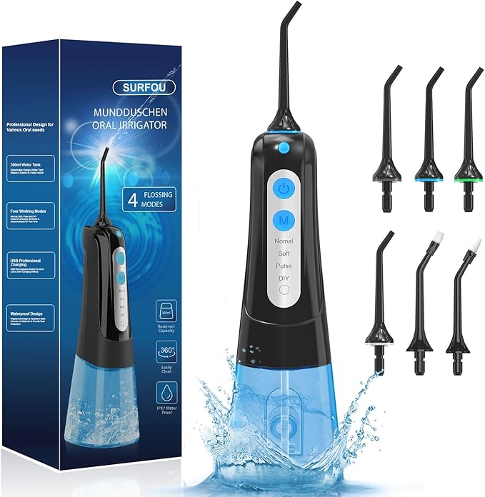 Irrigador dental recargable USB