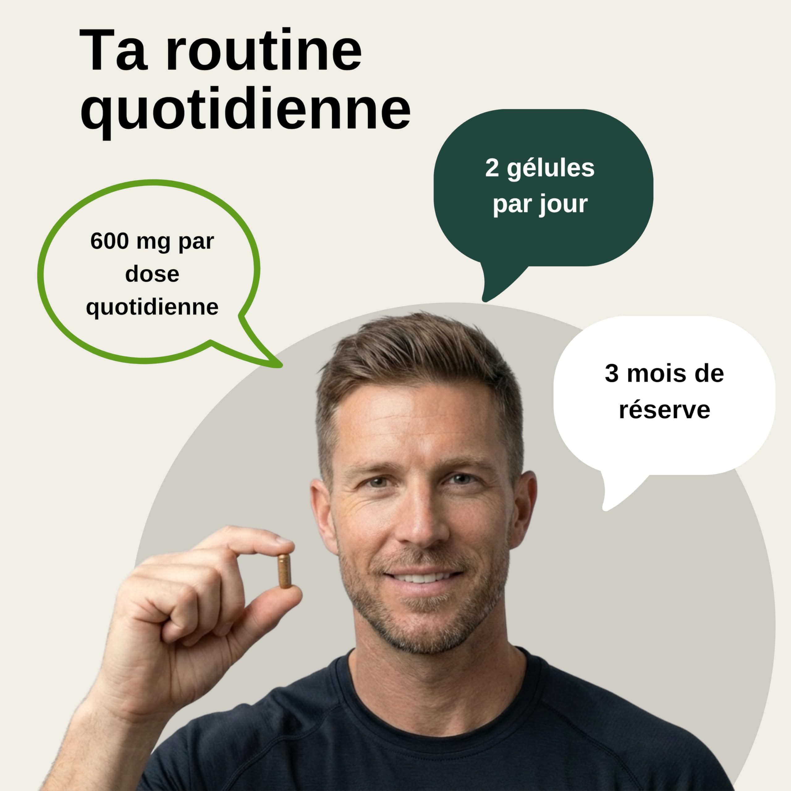 Vita Elements Bio-Ashwagandha - Extrait de Racine - 180 Gélules - 5% Withanolides - Haute Concentration, Vegan & Biologique - Testé en Laboratoire (5)