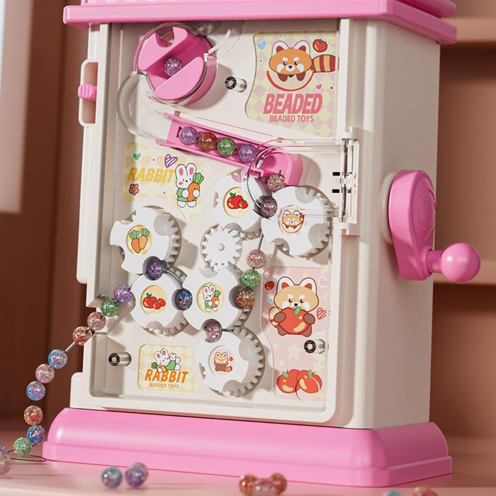 PQSIBBG Semplice infila perline automatico 400 perline giocattolo per Maker Set creativo divertente educativo