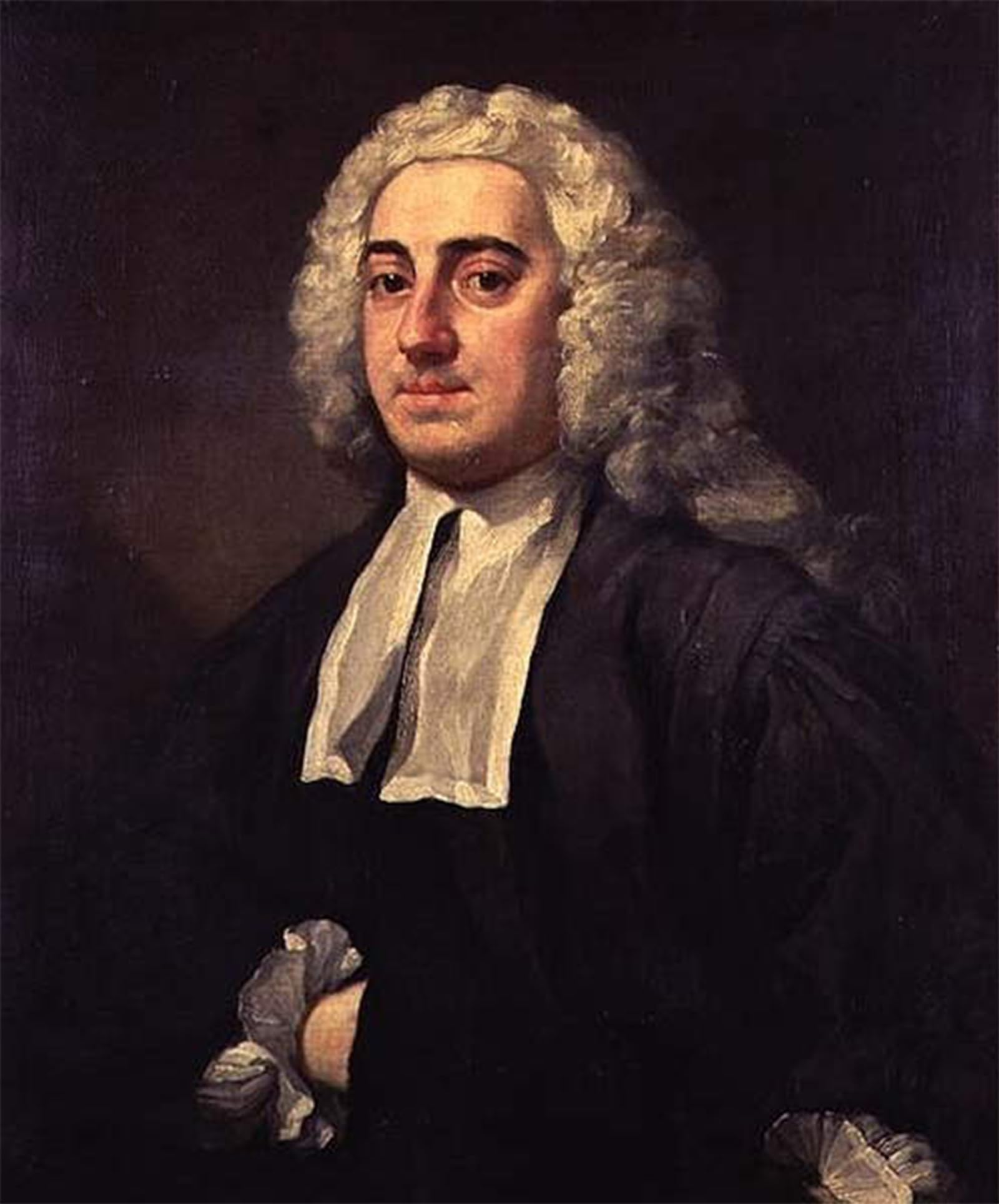 SERENDIPITP Vintage Wall Art Canvas Nordic Poster Canvas Print Picture Portrait of Rt Hon Richard Monteney by William Hogarth Wall Art Poster for Home Decor 60x90cm