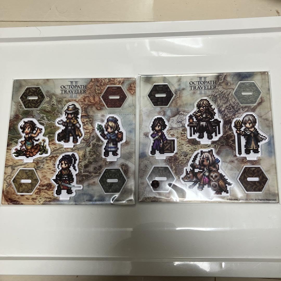 オクトパストラベラー2 アクリルスタンドセット Amazon.co.jp: オクトパストラベラーII アクリルスタンドセット