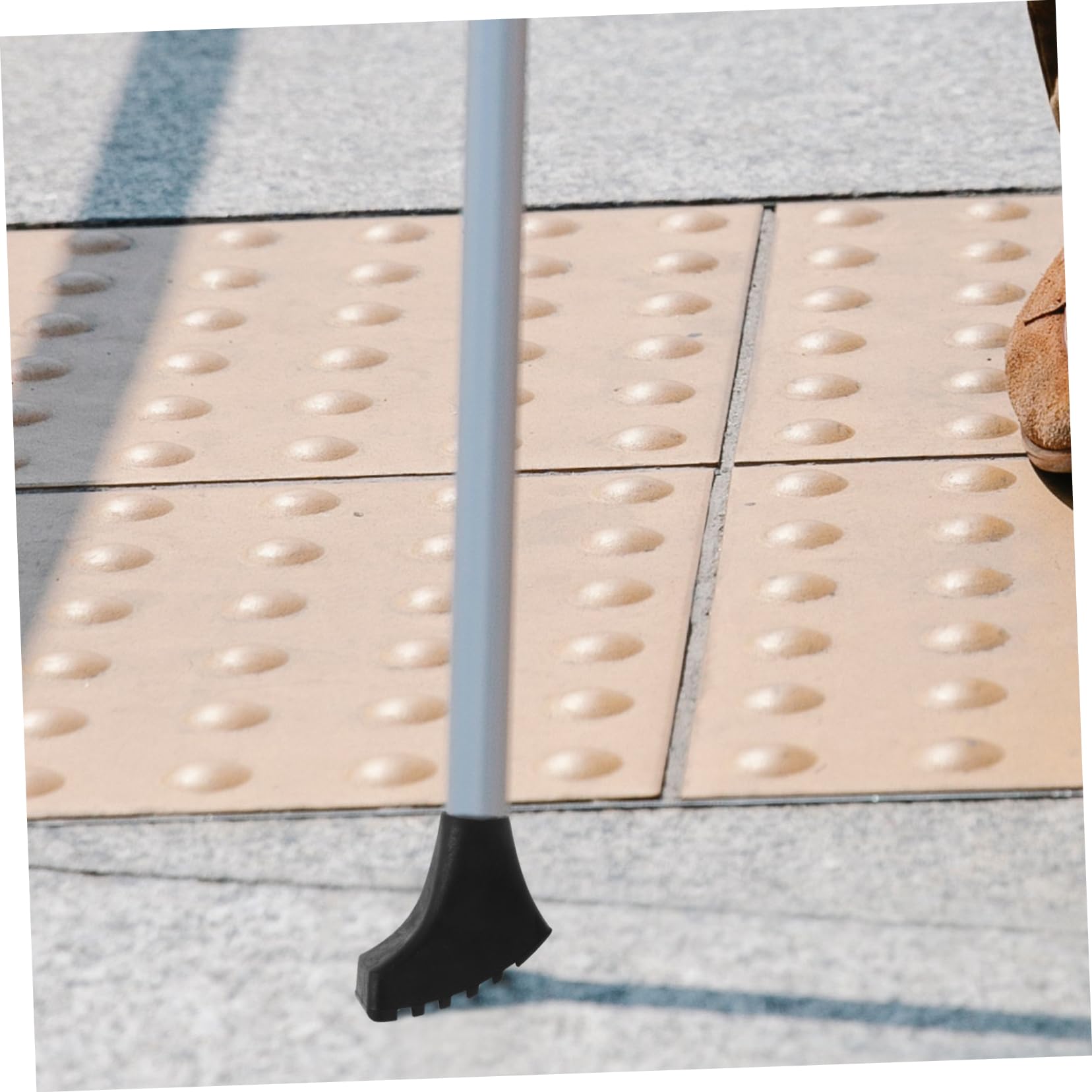 KOMBIUDA 4pcs Rubber Walking Stick Rubber Tips Standing Stick Black Trekking Pole Tips Replacement Walking Pole Ends