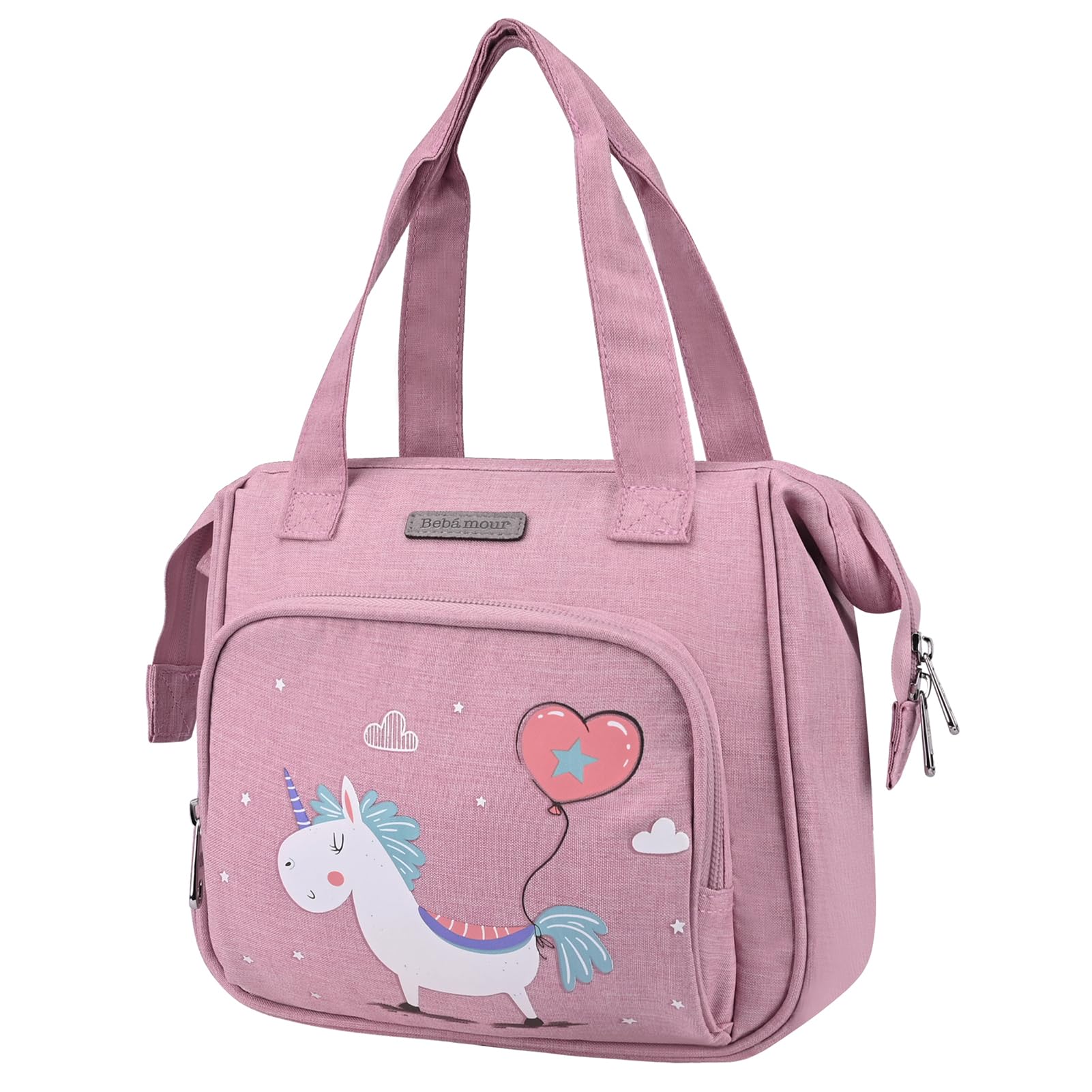 Bebamour Baby Doll Bag With Changing Pad - Carry Accessories Fashion Kids Bag for Baby Girl