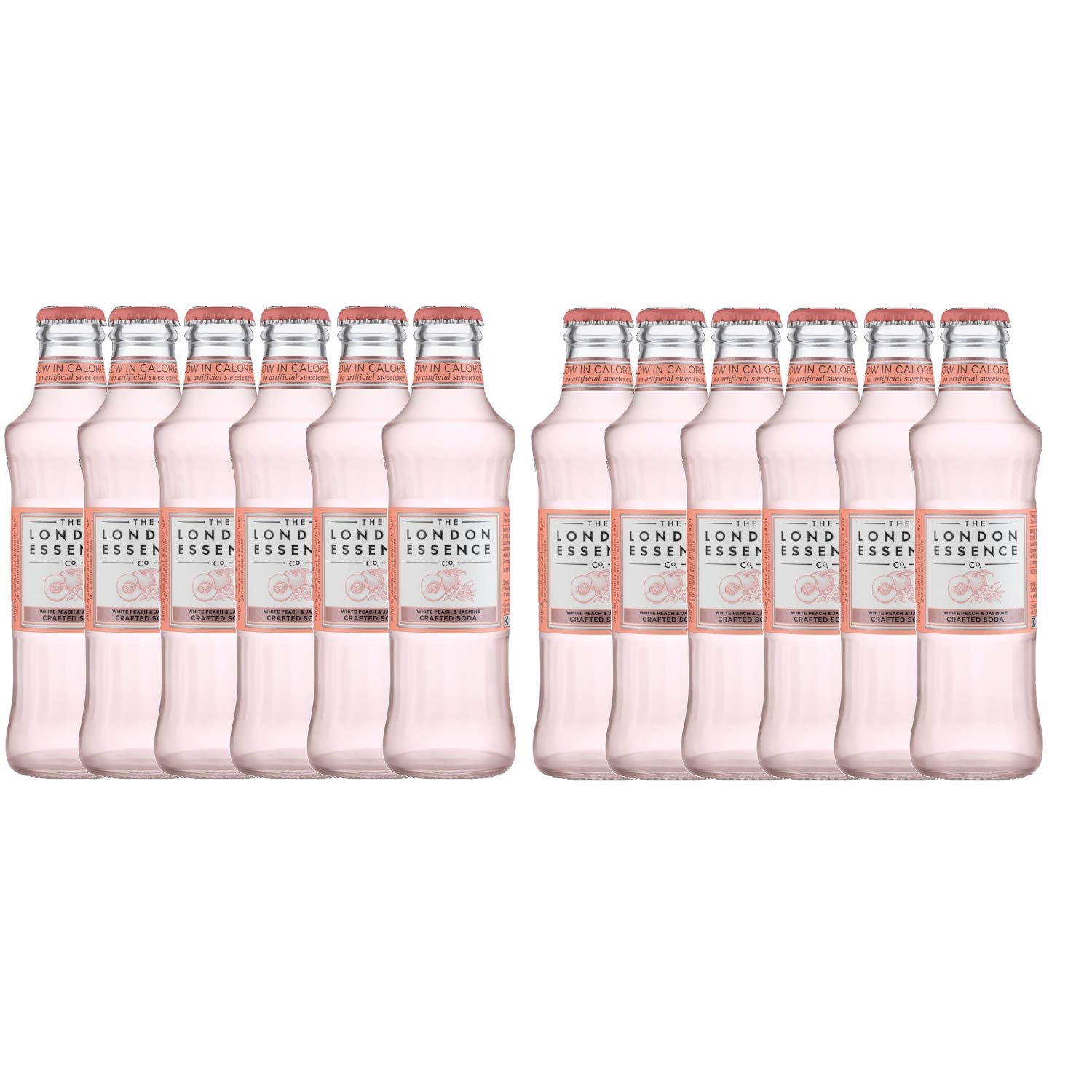 London Essence - Pêche Blanche & Jasmin x12 - Tonic 12 * 20cl