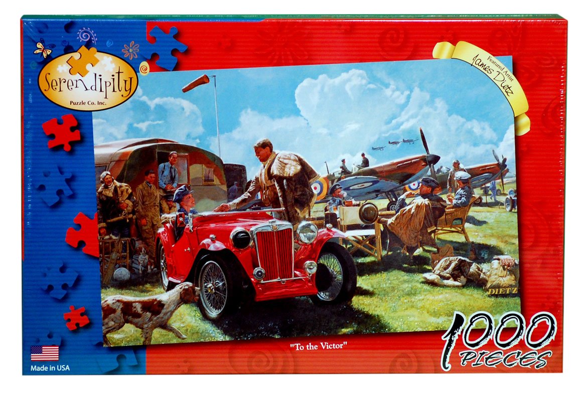 SERENDIPITY PUZZLE CO., INC.To the Victor Jigsaw 1000pc