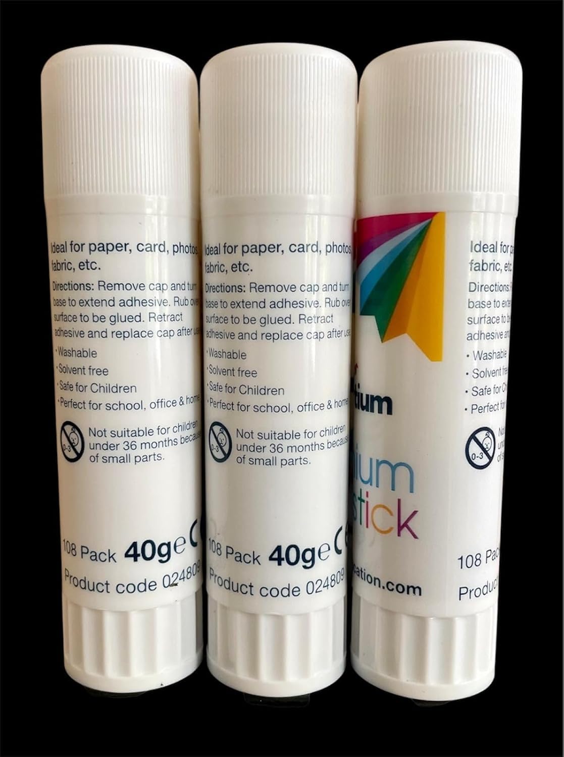 40G Glue Sticks – Strong All Purpose Adhesive for School, Office & Crafts | Mess-Free Paper Glue for Kids, Scrapbooking, DIY & Arts Projects (6)
