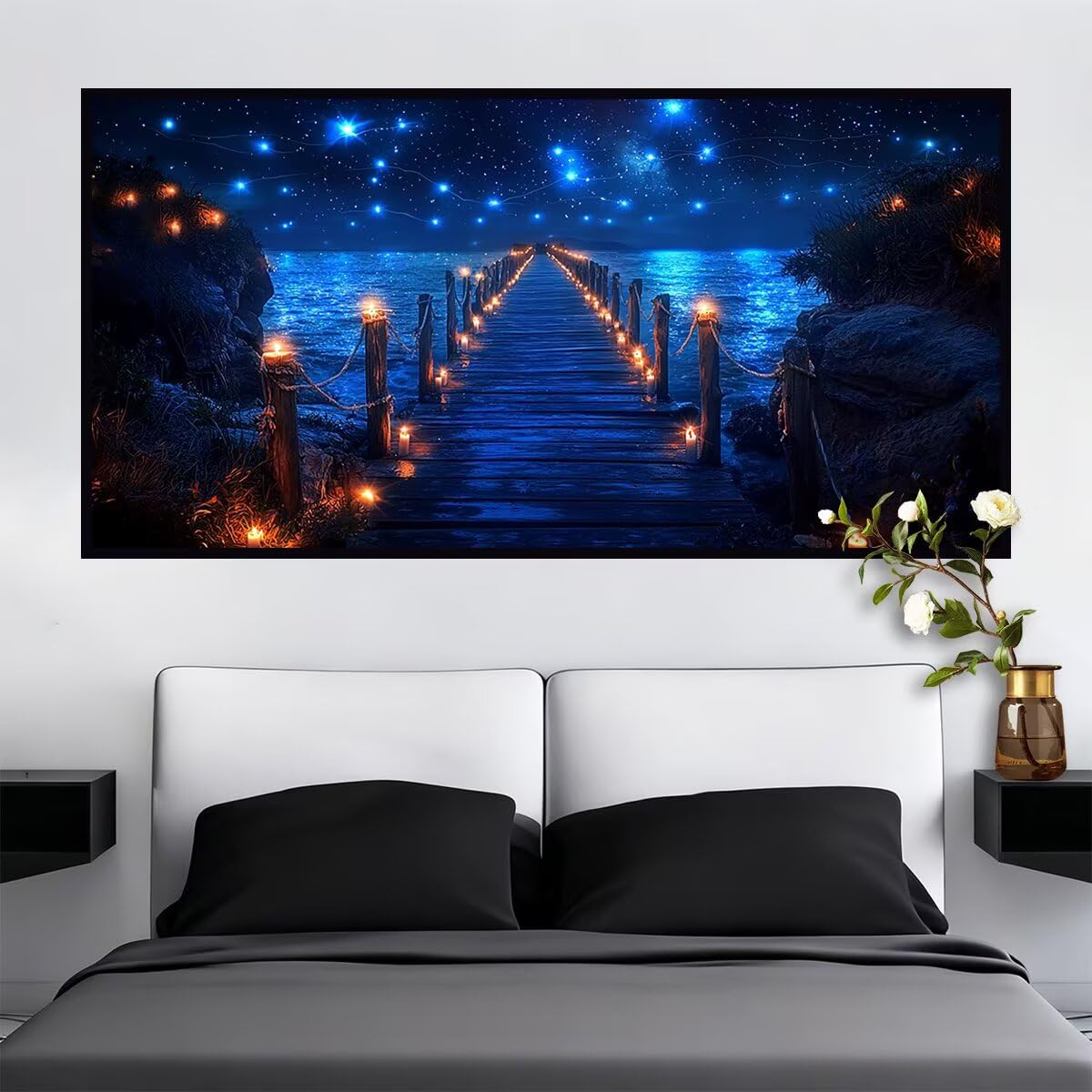Duża sztuka diamentowa, jasna, 160 x 80 cm, zestawy do malowania diamentami 5D dla dorosłych, sztuka z klejnotami dla dorosłych, pełne okrągłe wiertło, kryształowe malarstwo, rękodzieło, dimond, haft