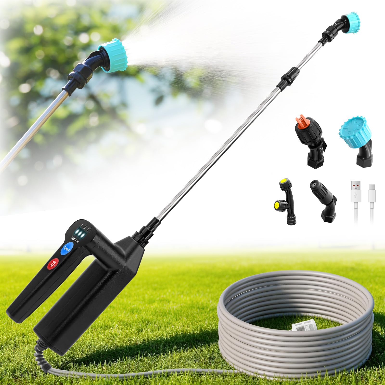 Photo 1 of Sylsmart Battery Powered Sprayer Wand