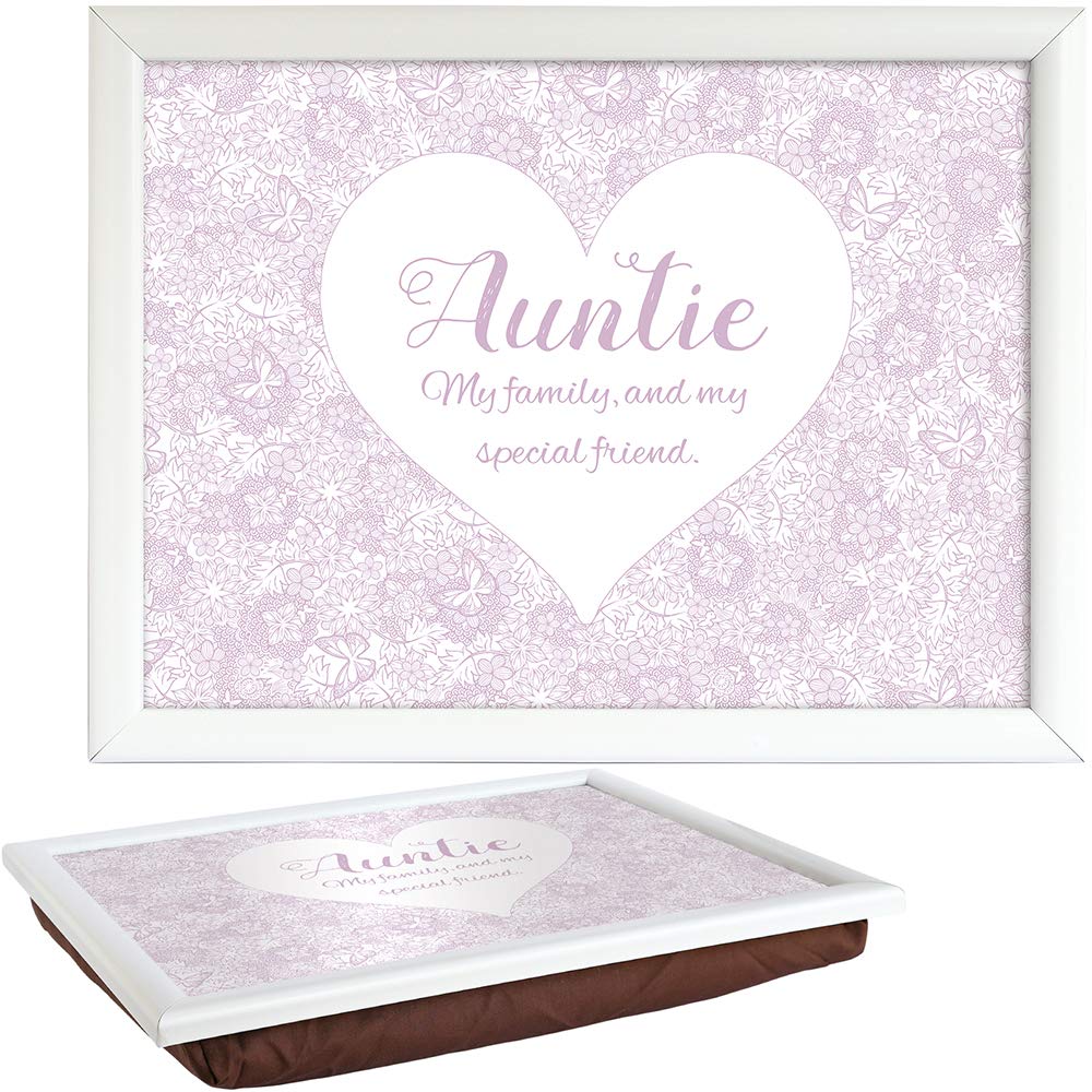 Arora As Pictured Said With Sentiment 7555 Auntie Lap Tray