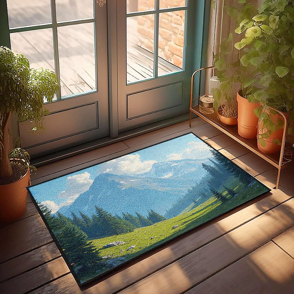 Tapis de porte d'entrée d'extérieur pour garder un sol propre