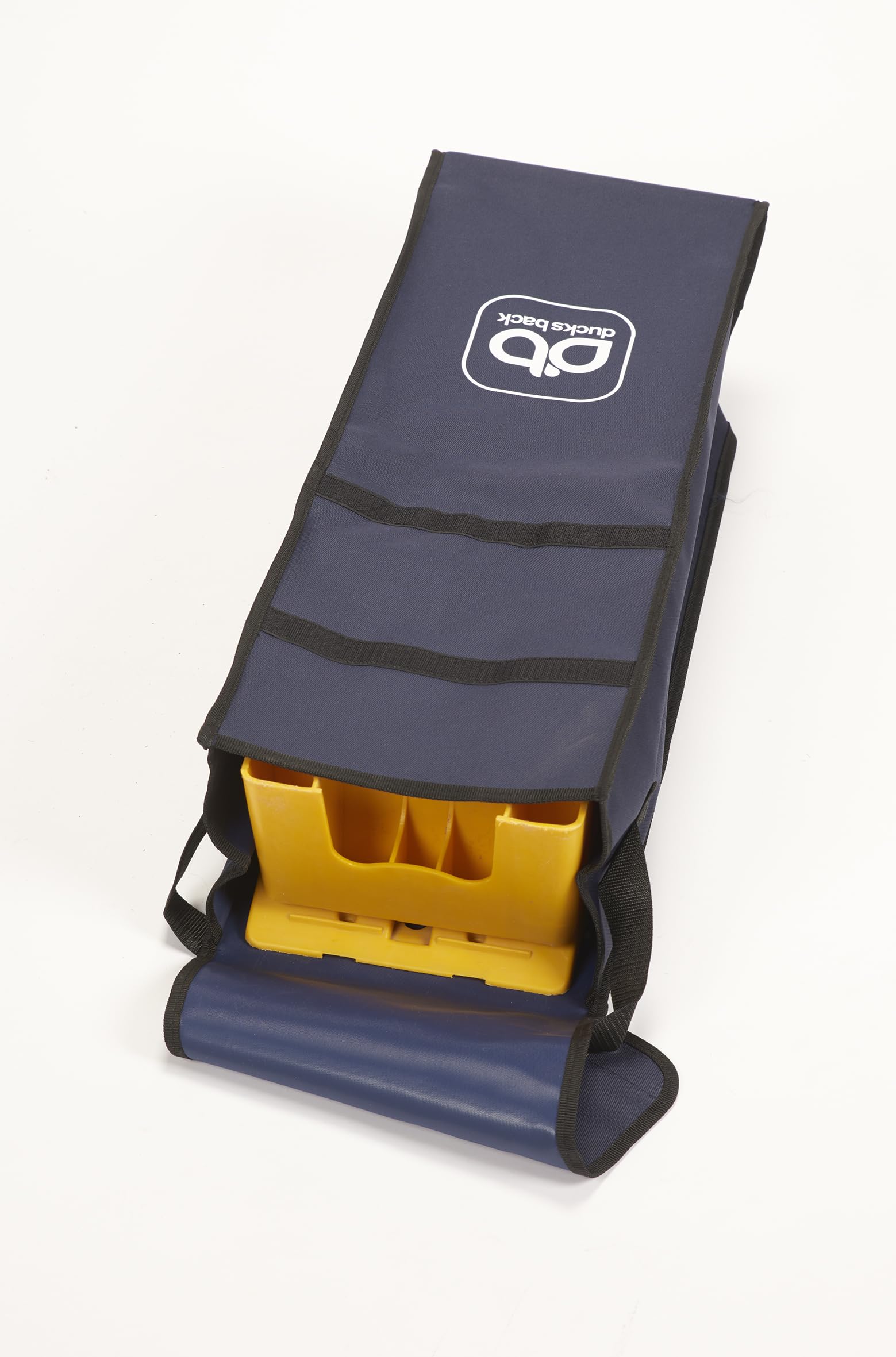 Ducksback Sac pour Caravane de Niveau supérieur, Camping-Car, niveleur de Roue, rampes/Cales de nivellement, Bleu Marine
