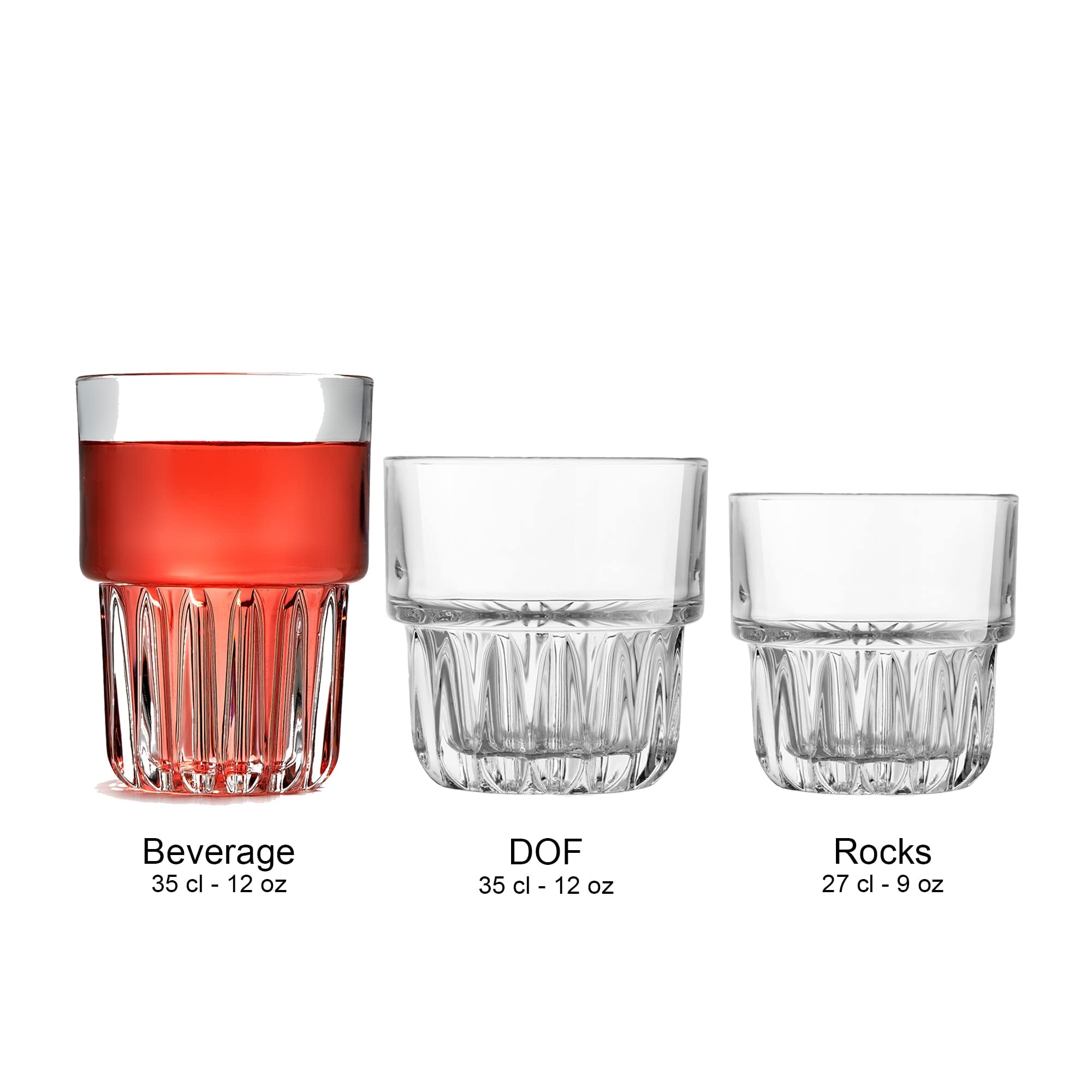 Juego de 8 Vasos Everest 268 ml | México
