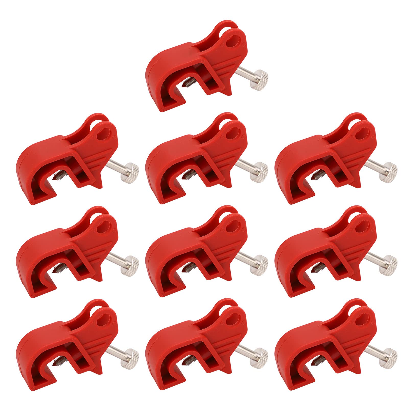 Urządzenie do blokady wyłącznika Circuit Universal wielofunkcyjna blokada bezpieczeństwa do użytku przemysłowego nylonowego mosiądzu 10pcs