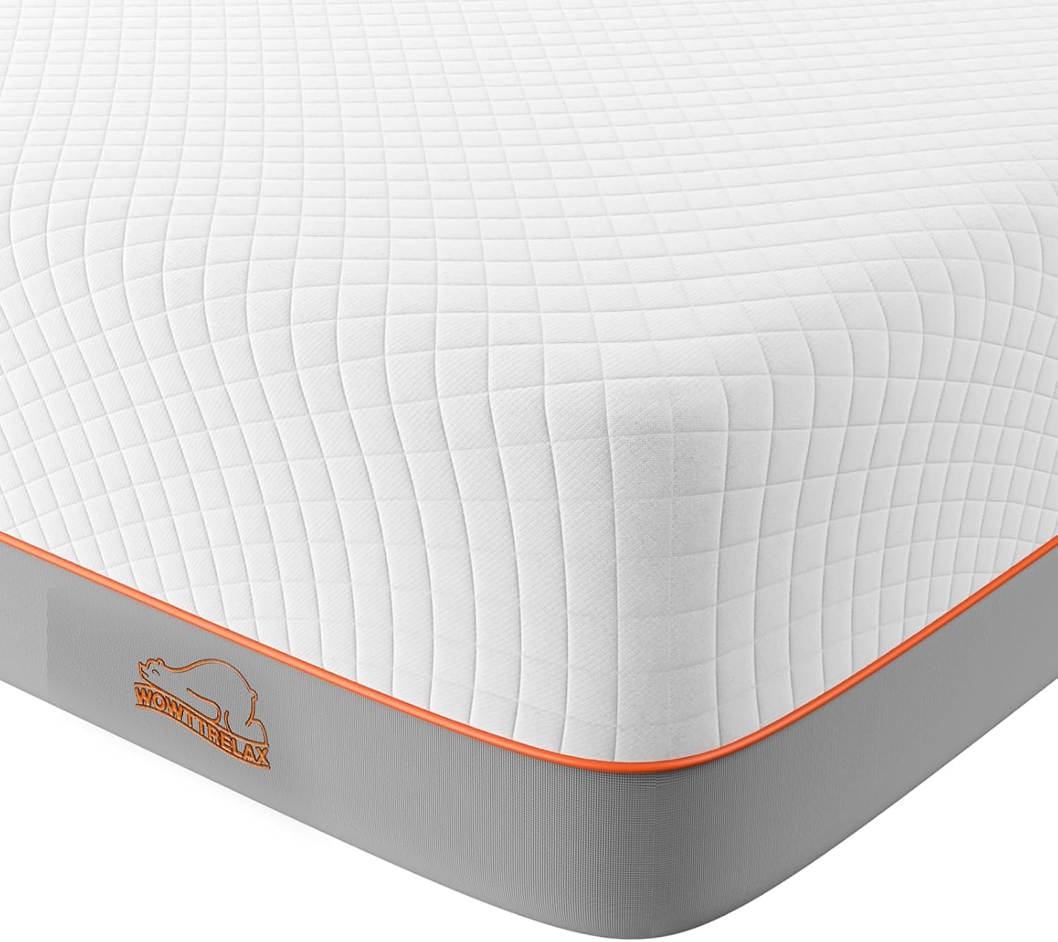 wowttrelax Memory Foam Mattress, 3ft Single Mattress, Medium Firm, Soft Skin-friendly Fabric, for Breathable Comfort Sleep, Back Pain Support (90x190x20cm) — image 1