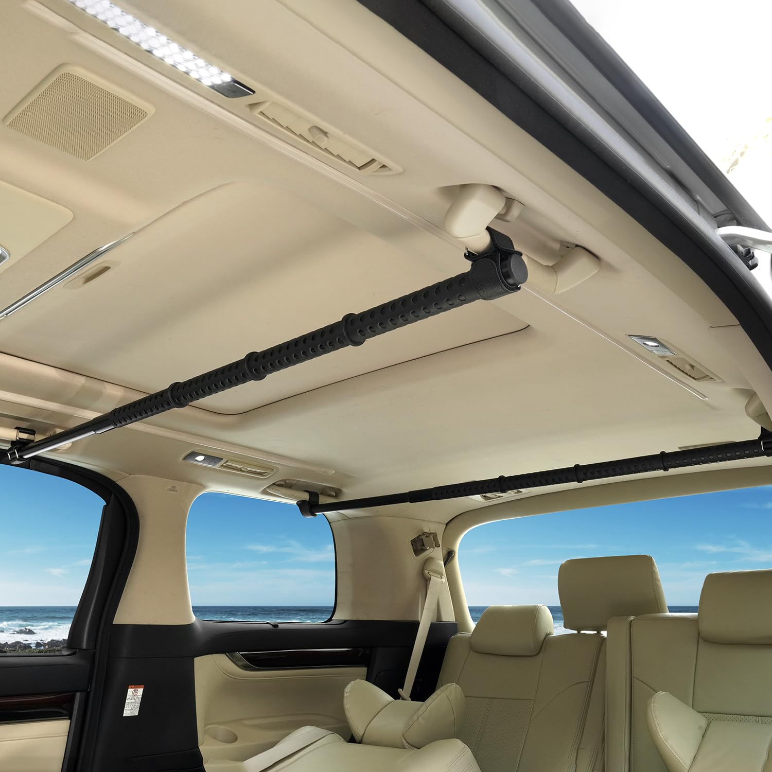 Amazon | Auto Spec 車用ハンガーバー 83cm~156cm 伸縮自在 衣類