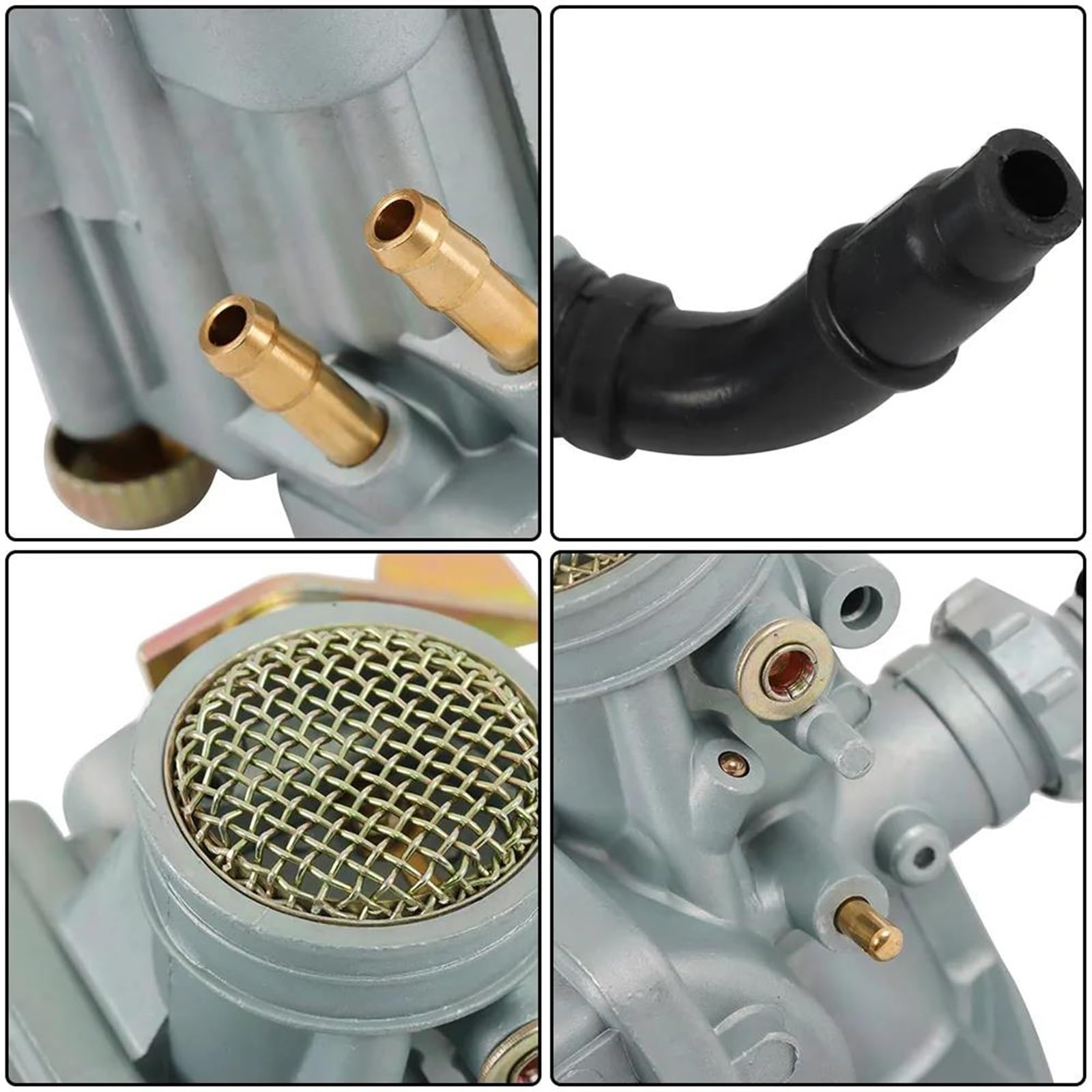 Carburador Metálico Carburador con Cable del Acelerador para CT70 para Trail 1969 1970 1971 1972 1973 1974 1975 1976 1977 para K0 para K1 para K2 para K3 Carburador Carburadores para Moto