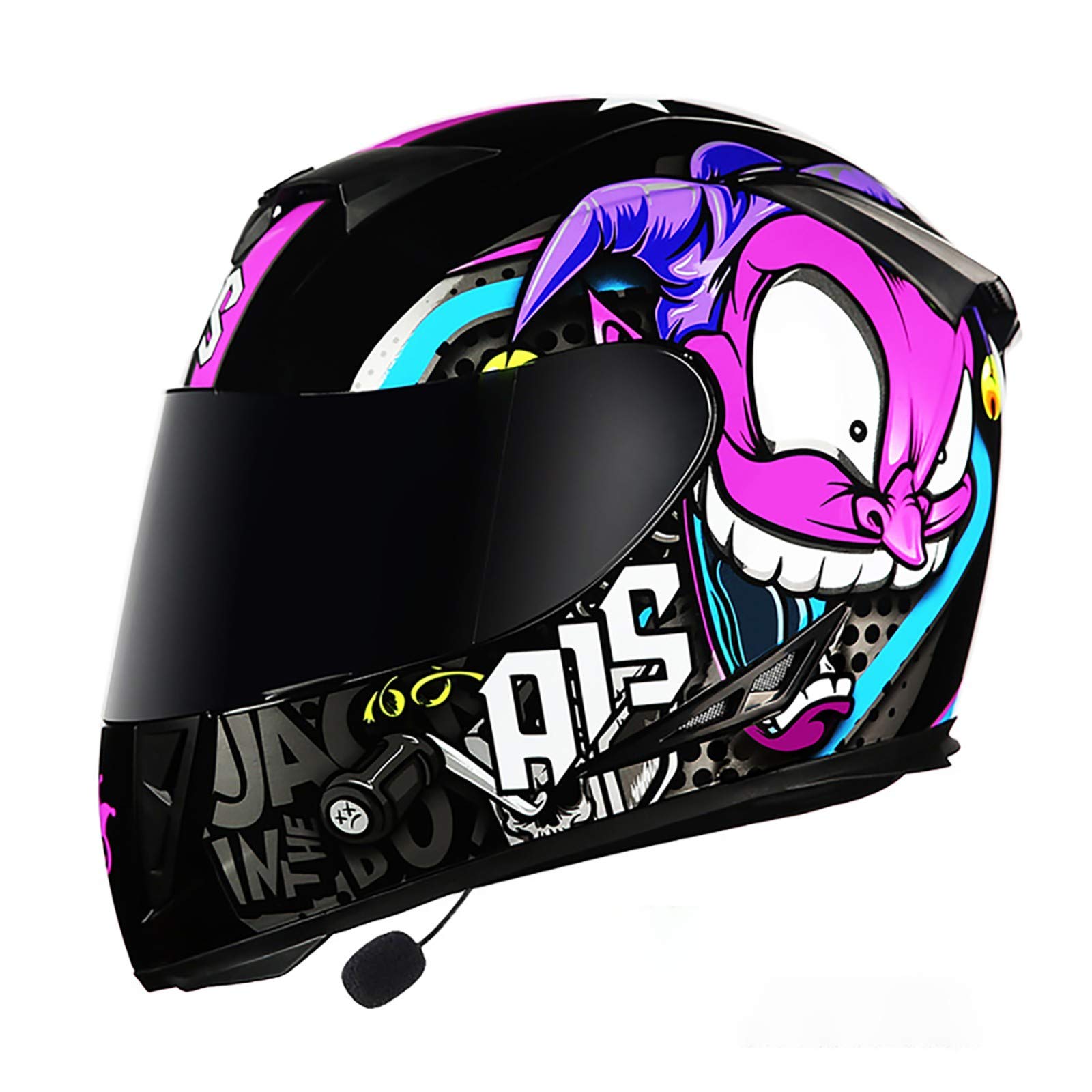 Casque de moto modulaire Bluetooth pour hommes et femmes cherchant confort et protection