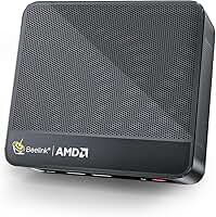 Beelink Mini PC SER5 MAX, AMD Ryzen 7 7735HS (6 nm, 8C/16T) até 4,75 GHz, mini computador 24 GB LPDDR5 RAM 500 GB NVME SSD, Micro PC 4K a 60Hz tela tripla, mini computador para jogos WiFi6/BT5.2/HTPC