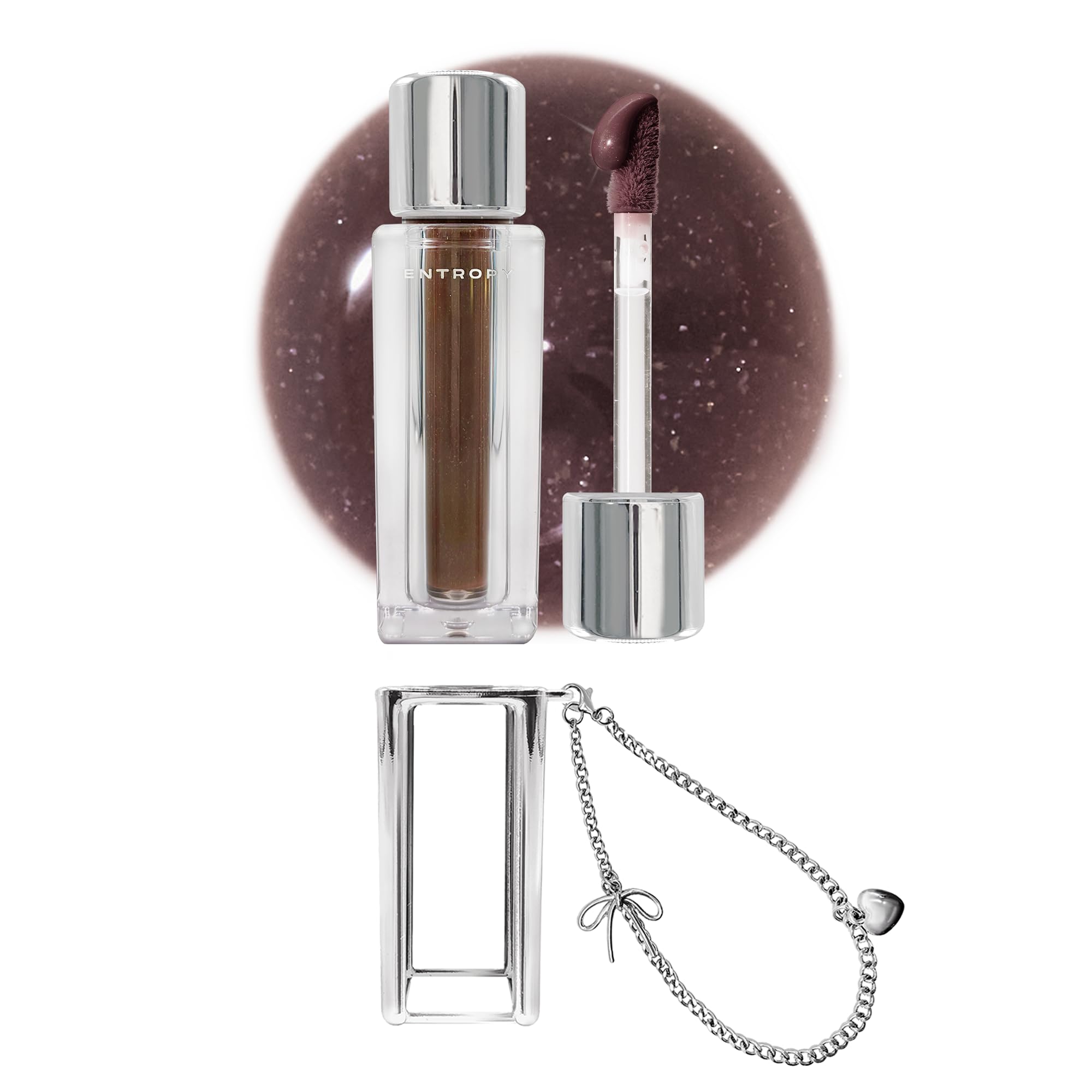 Amazon.com : ENTROPY MAKEUP Tulle Lip Gloss + Keychain Bundle