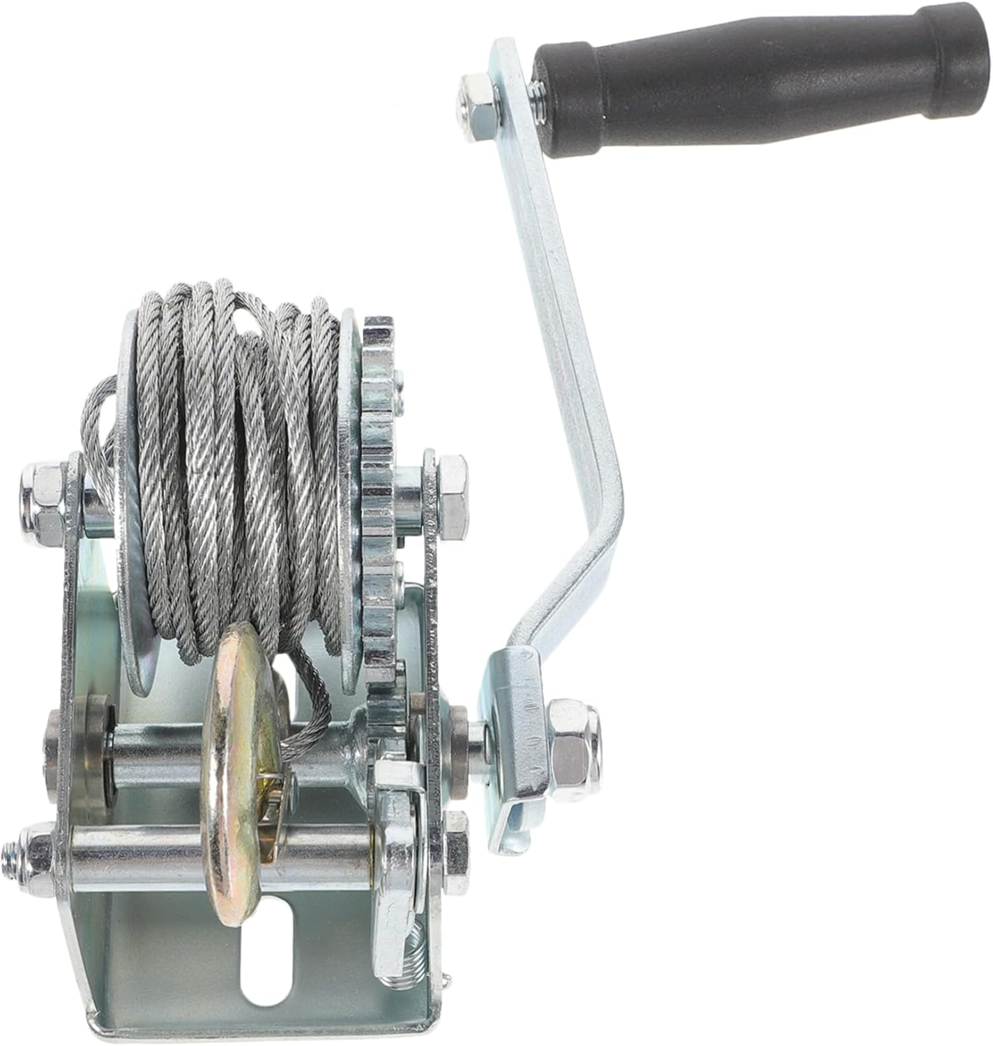 Amazon.co.jp BETOOKY ミニ ウインチ ボート トレーラー 小型 トレーラー ラチェット ハンド ウインチ 牽引 ハンド