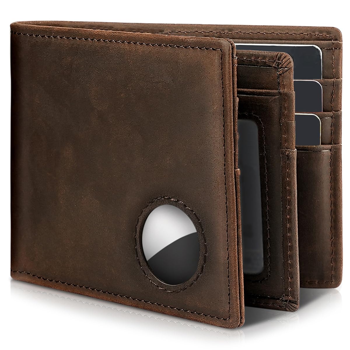 Artpaxy Portafoglio con porta AirTag