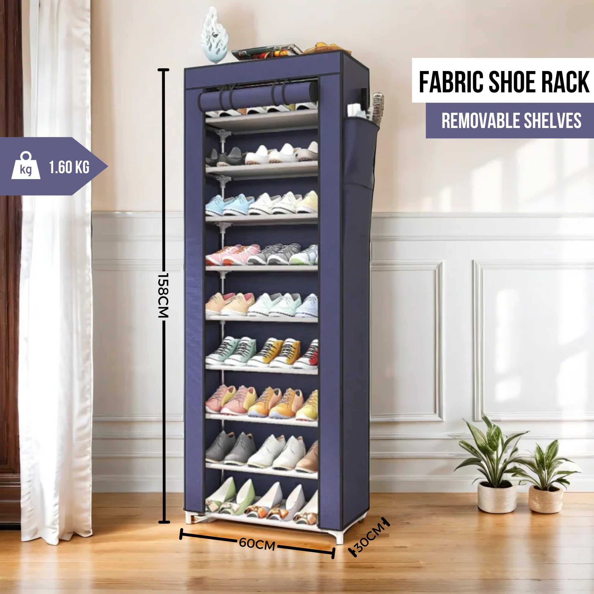 MAGIC SELECT Shoe Rack Fabric - Image 2
