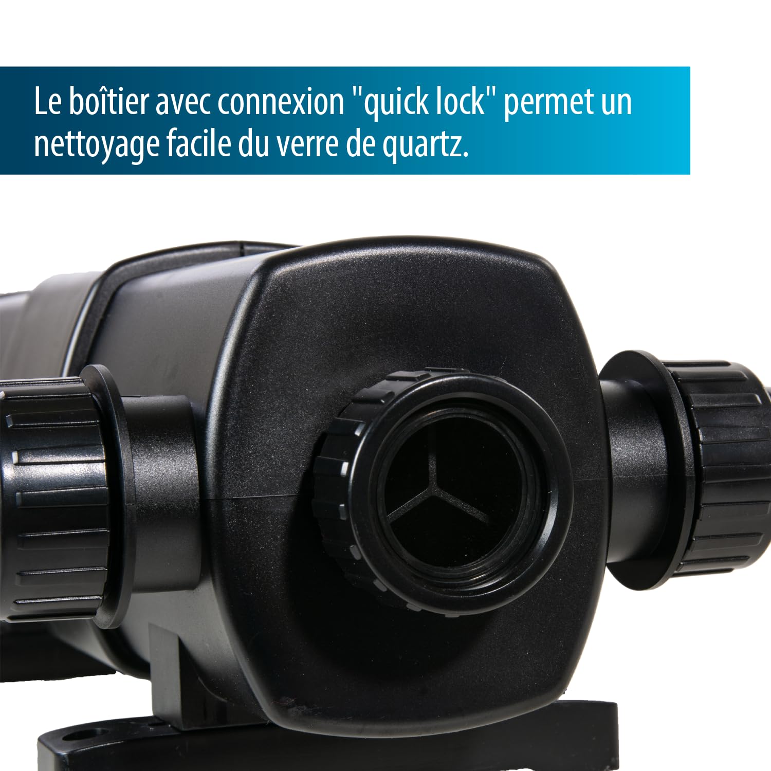 Aquaforte UV-C Guv-224 Teichfilter 24W 4,5m³/h 35m³ Quick Lock Helix