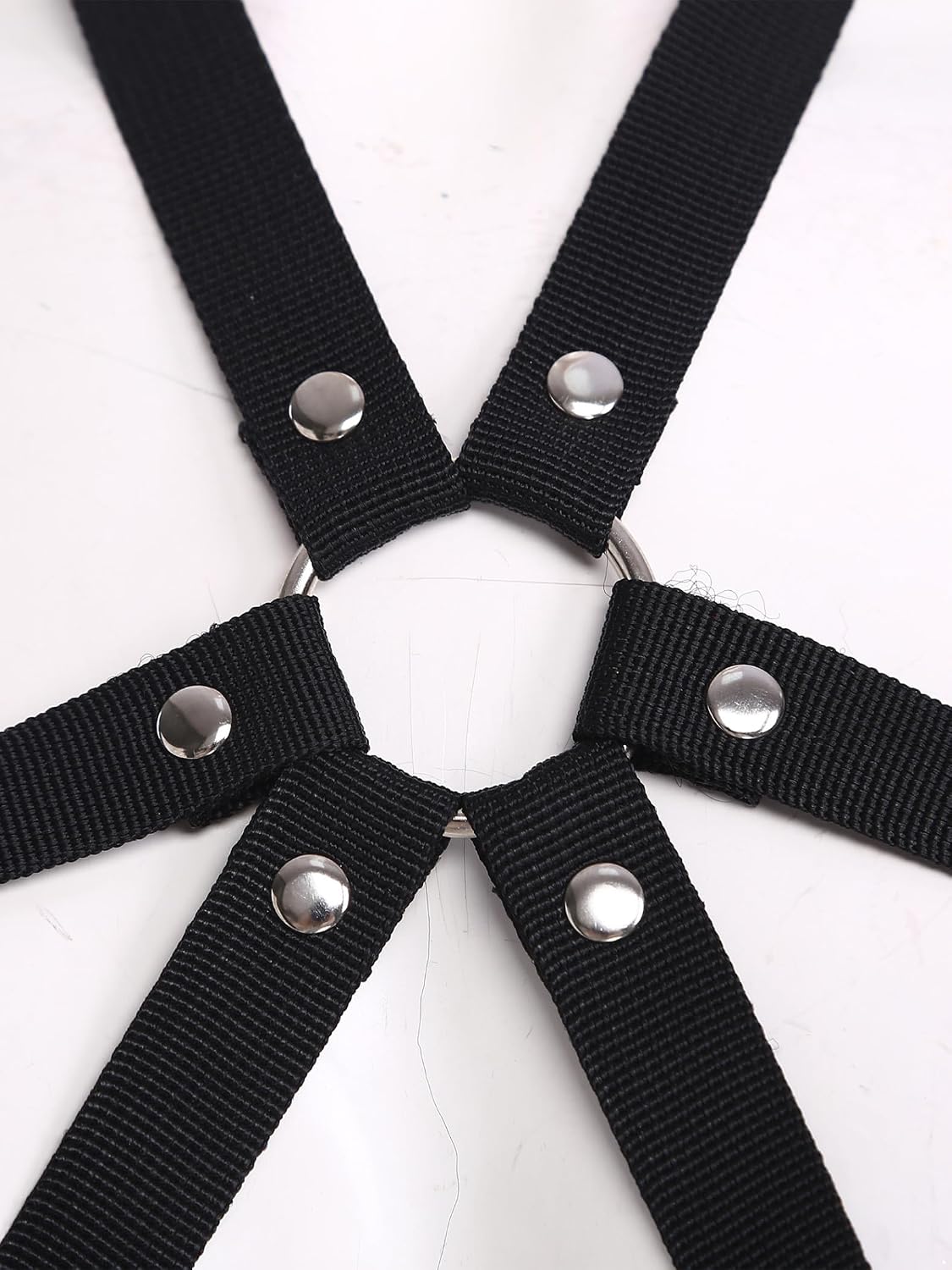 Women's Naughty Chest Harness Cutout Cups Adjustable Straps Body Belt Lingerie Accessories